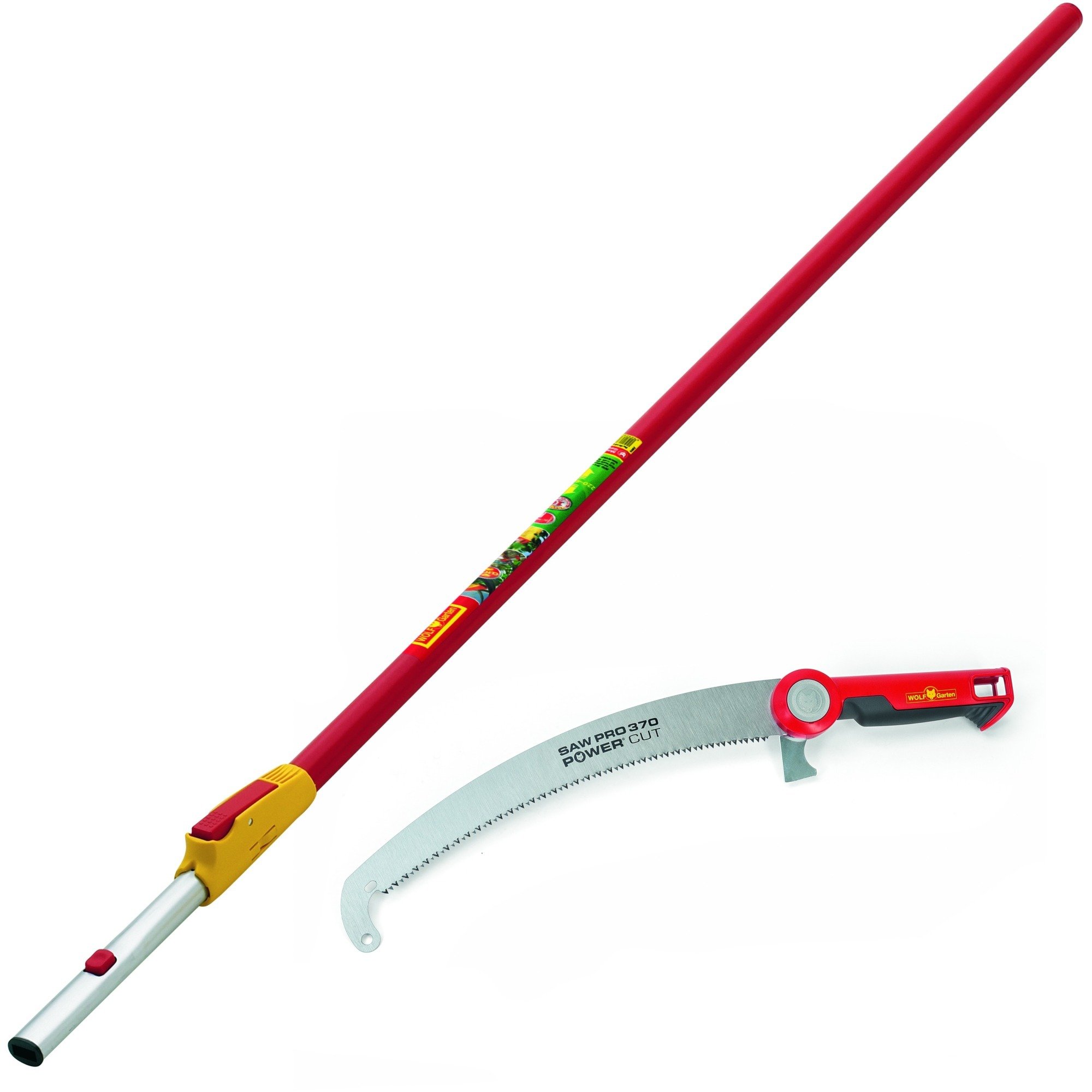 Wolf-Garten Astsäge Power Cut Saw Pro 370 + Vario-Stiel ZM-V 4 Set, multi-star | 04008423869743 Wolf-Garten Astsäge Power Cut Saw Pro 370 + Vario-Stiel ZM-V 4 Set, multi-star | 04008423869743