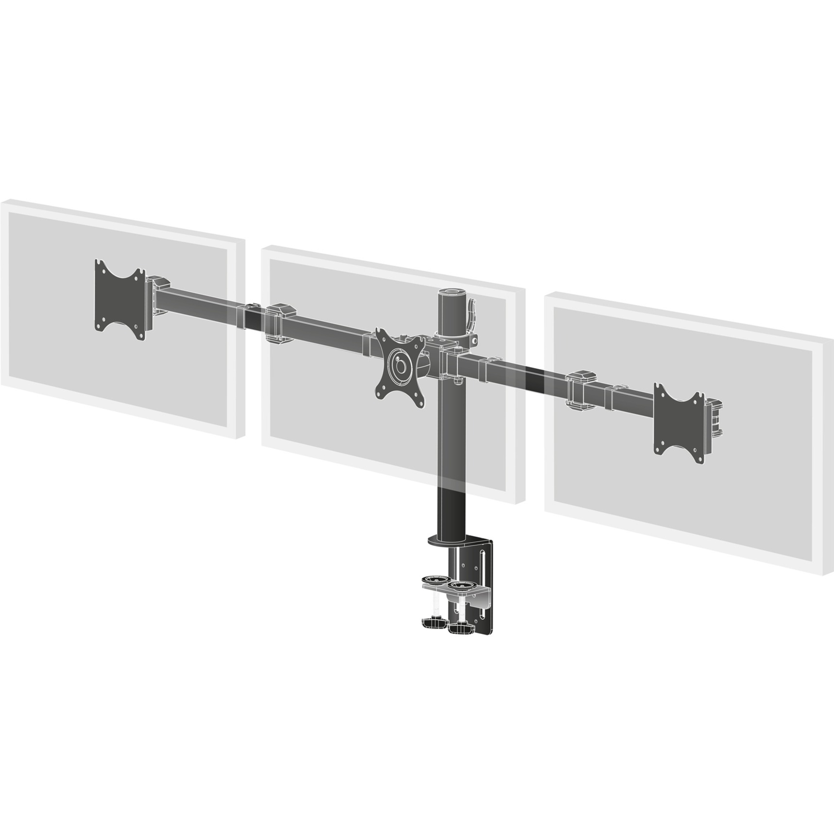 DS1003C-B1, Monitorhalterung