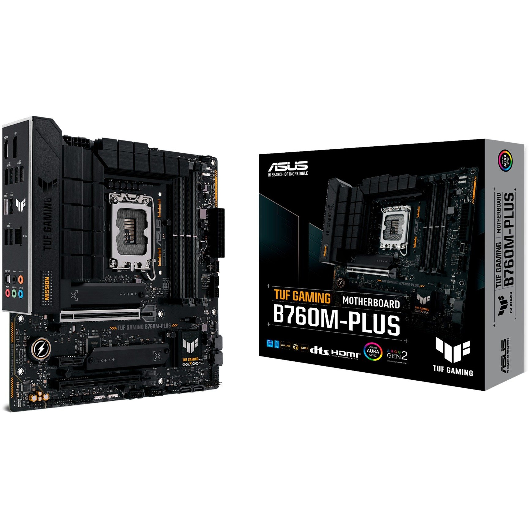 Asus TUF GAMING B760M-PLUS, Mainboard | 04711387139349 Asus TUF GAMING B760M-PLUS, Mainboard | 04711387139349