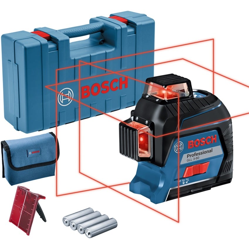 Linienlaser GLL 3-80 Professional, Kreuzlinienlaser