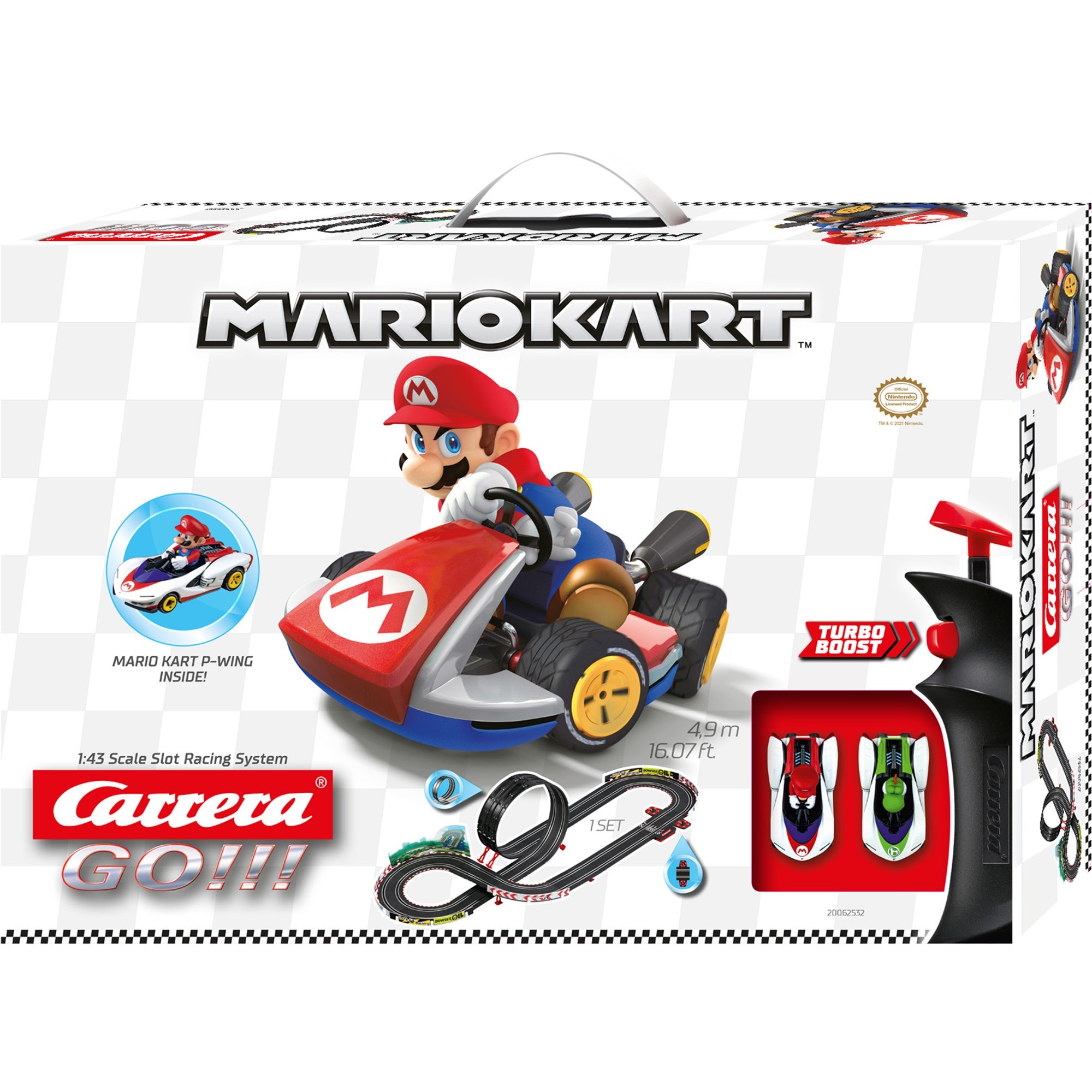 GO!!! Nintendo Mario Kart - P-Wing, Rennbahn