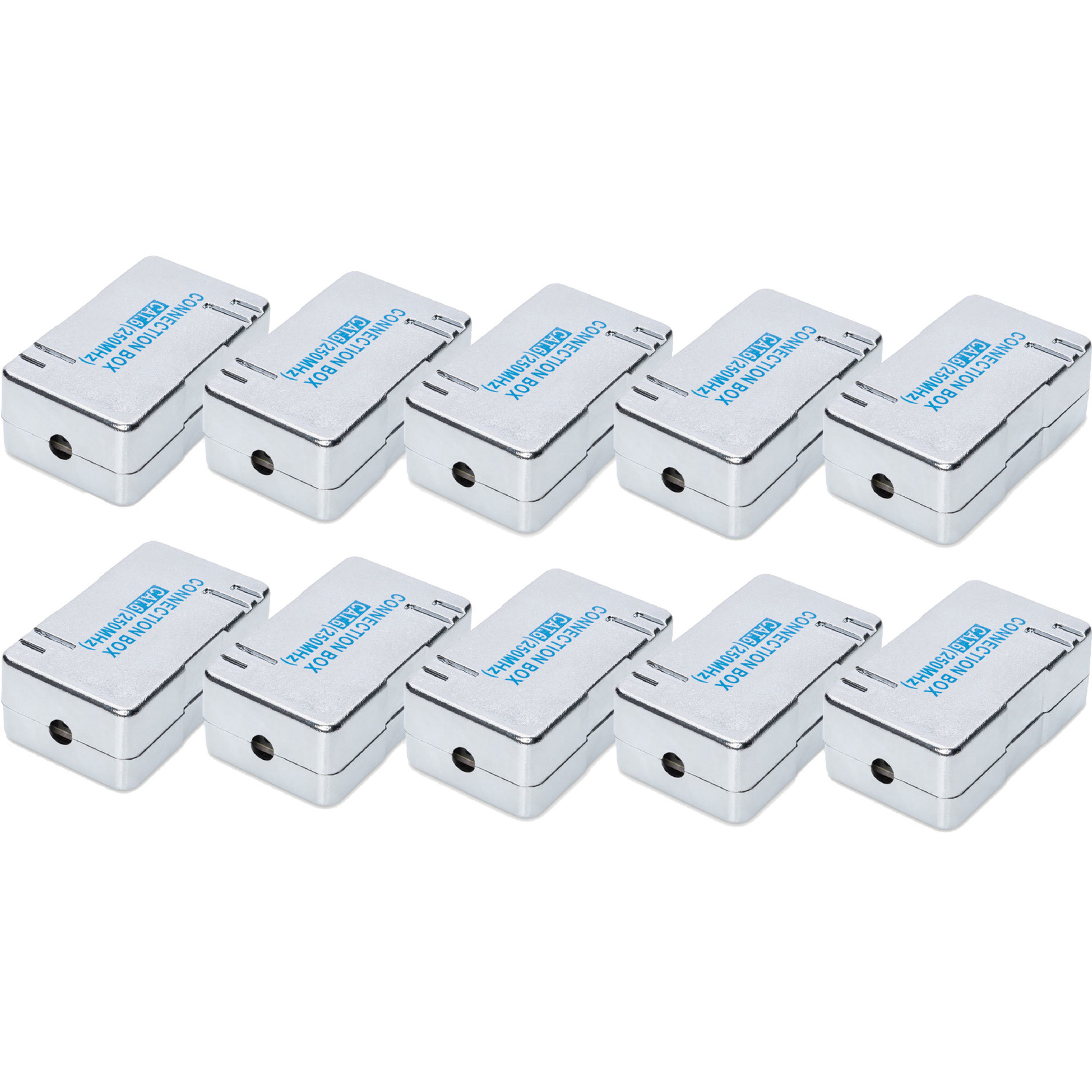 CAT 6 Verbindungsmodul für Twisted Pair Kabel - 10 Stk, Adapter