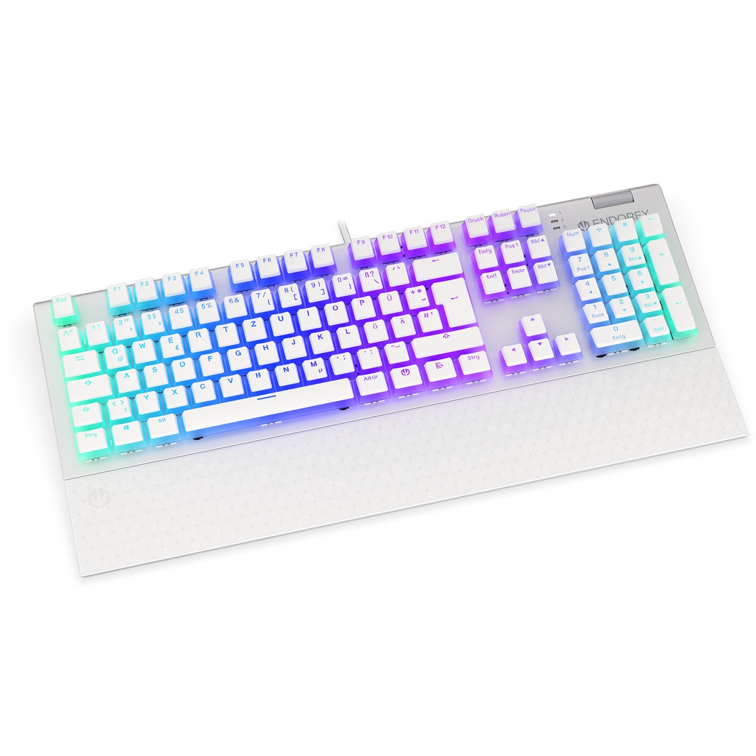ENDORFY Omnis Pudding Onyx White, Gaming-Tastatur | 05903018665078 ENDORFY Omnis Pudding Onyx White, Gaming-Tastatur | 05903018665078