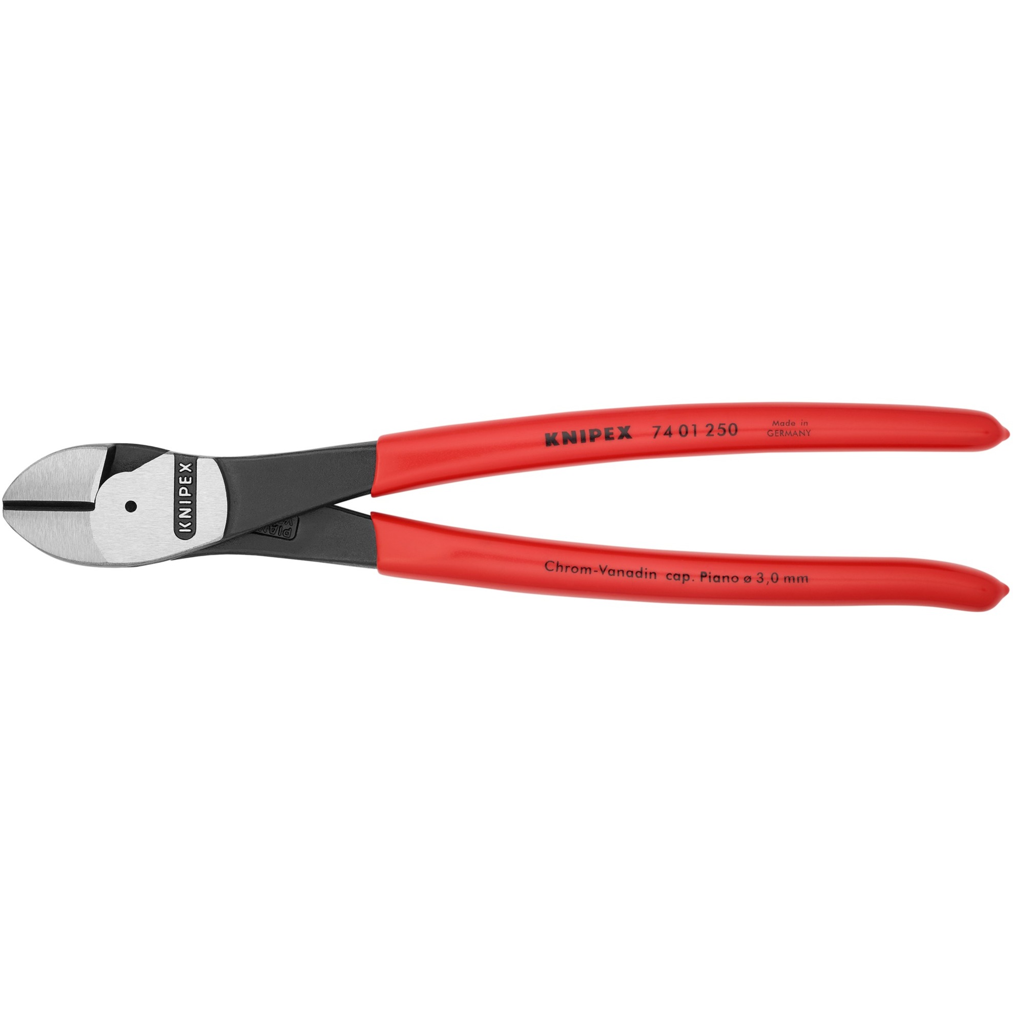 Knipex Kraft-Seitenschneider 74 01 250, Schneid-Zange | 04003773034063