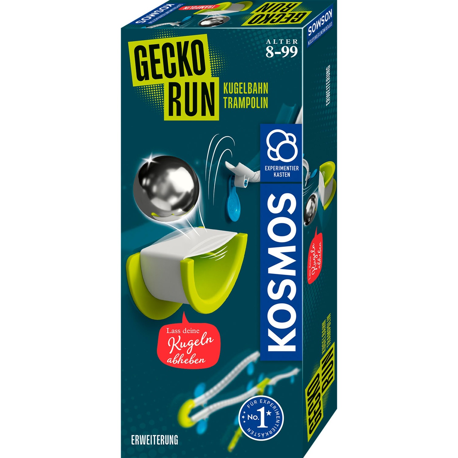 Gecko Run - Trampolin, Kugelbahn