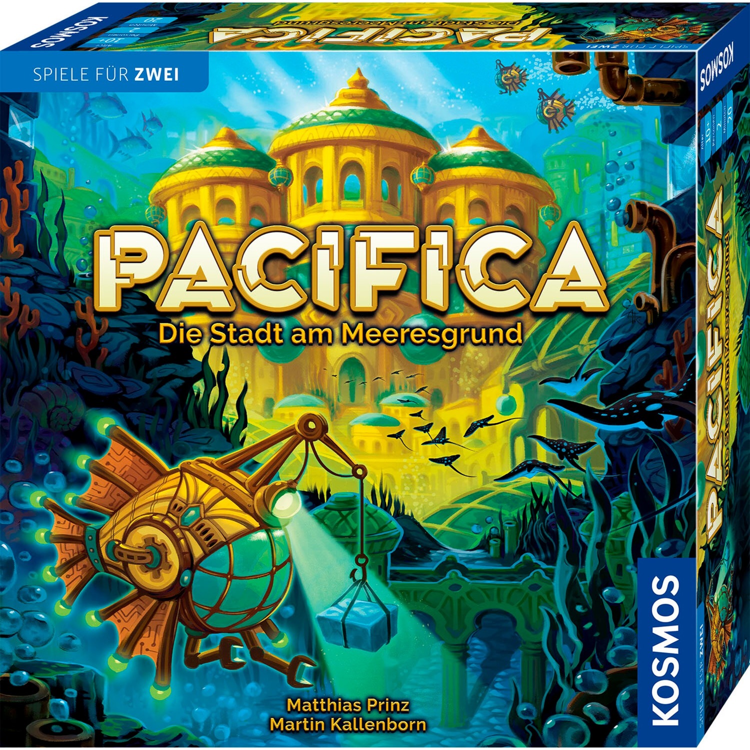 Pacifica, Brettspiel