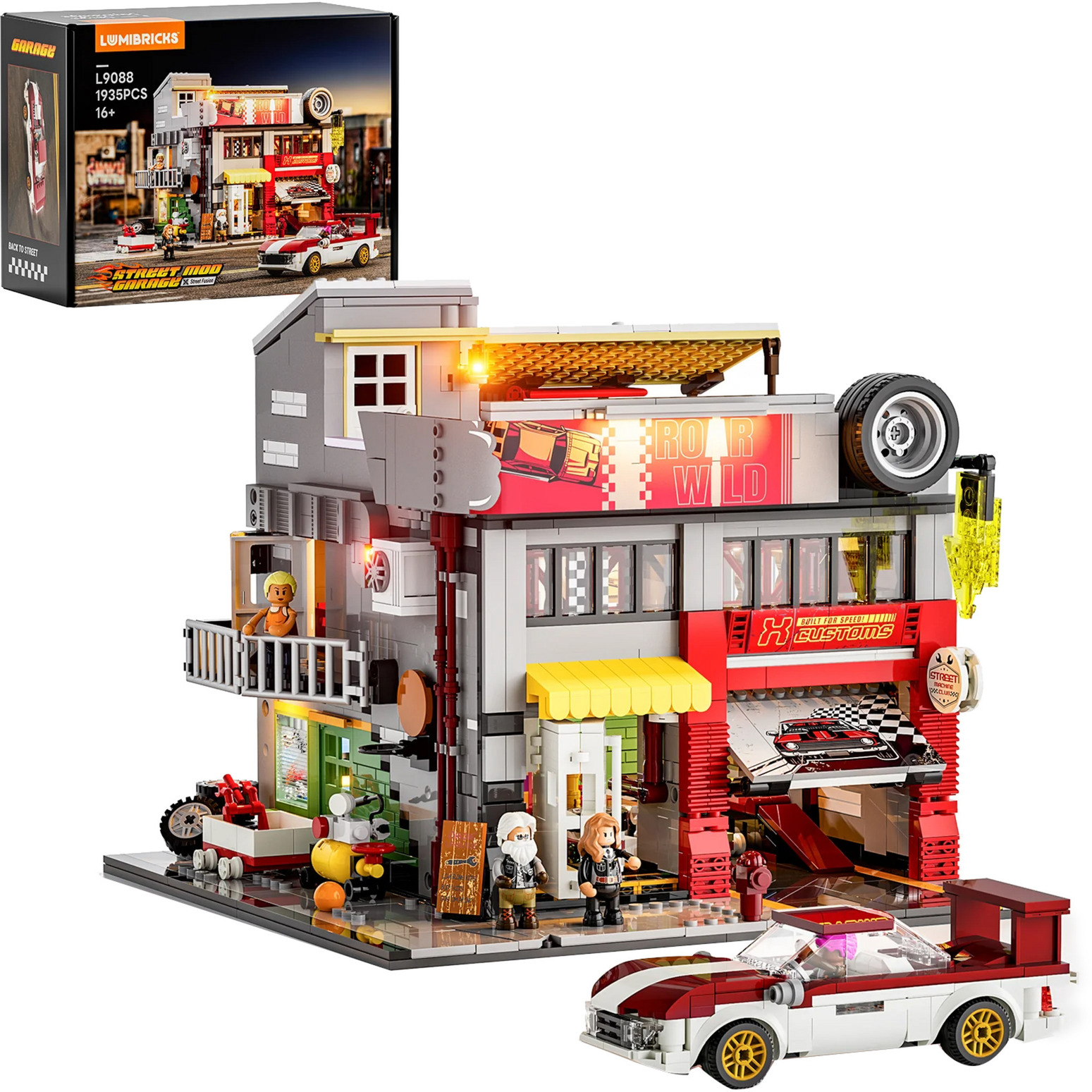 Street MOD Garage, Konstruktionsspielzeug