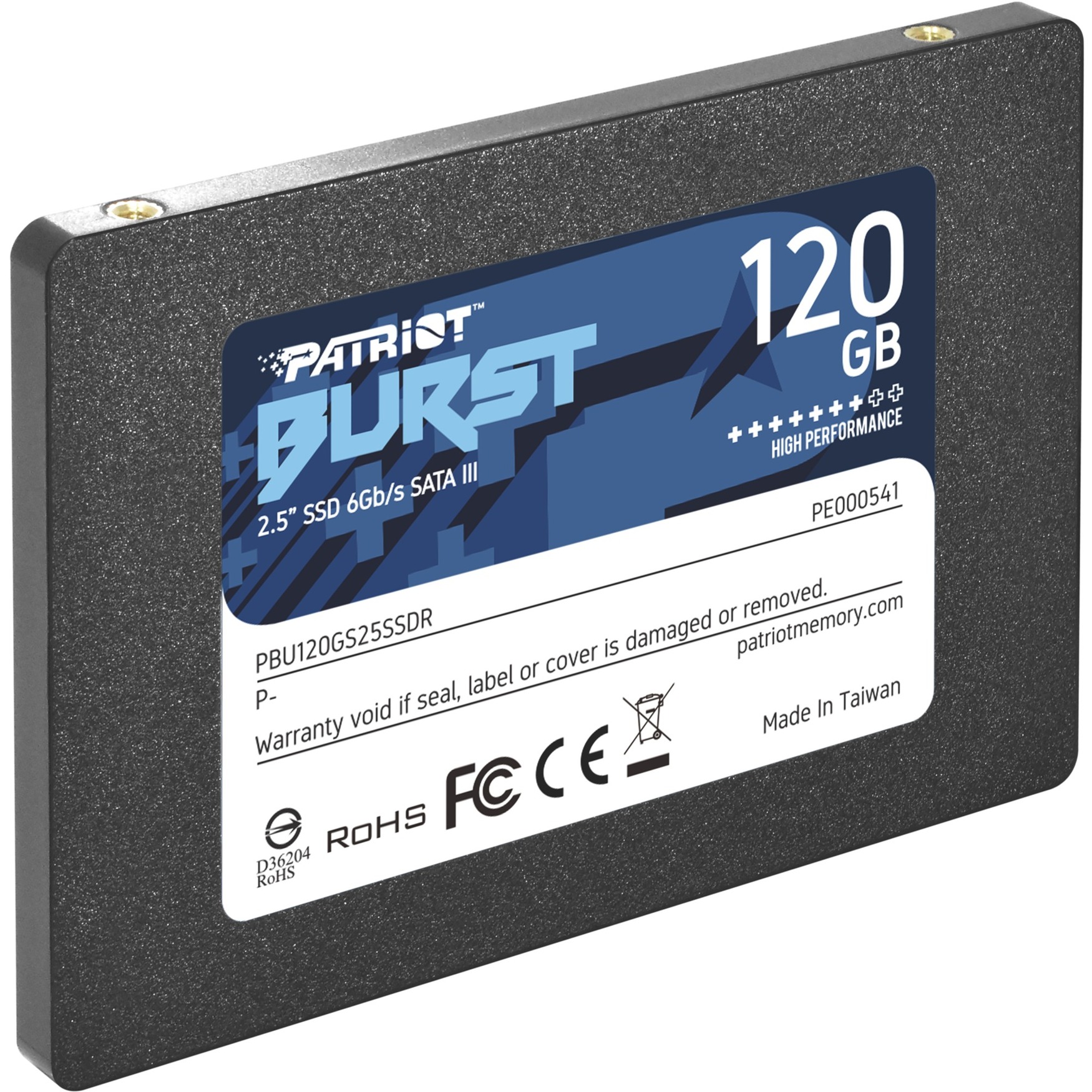 Patriot Burst 120 GB, SSD | 00814914023921
