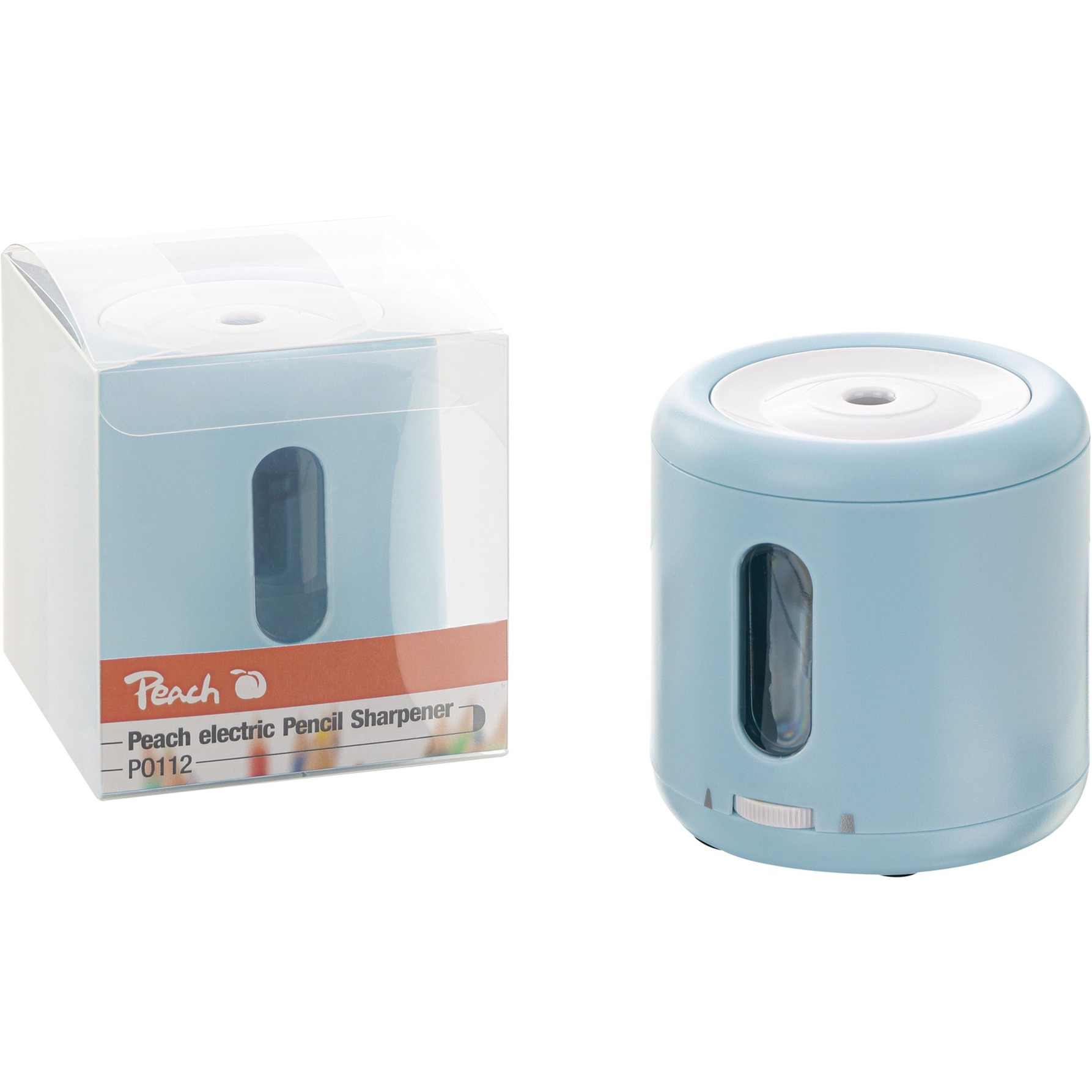 Peach Elektrischer Anspitzer PO112 | 07640460543995 Peach Elektrischer Anspitzer PO112 | 07640460543995