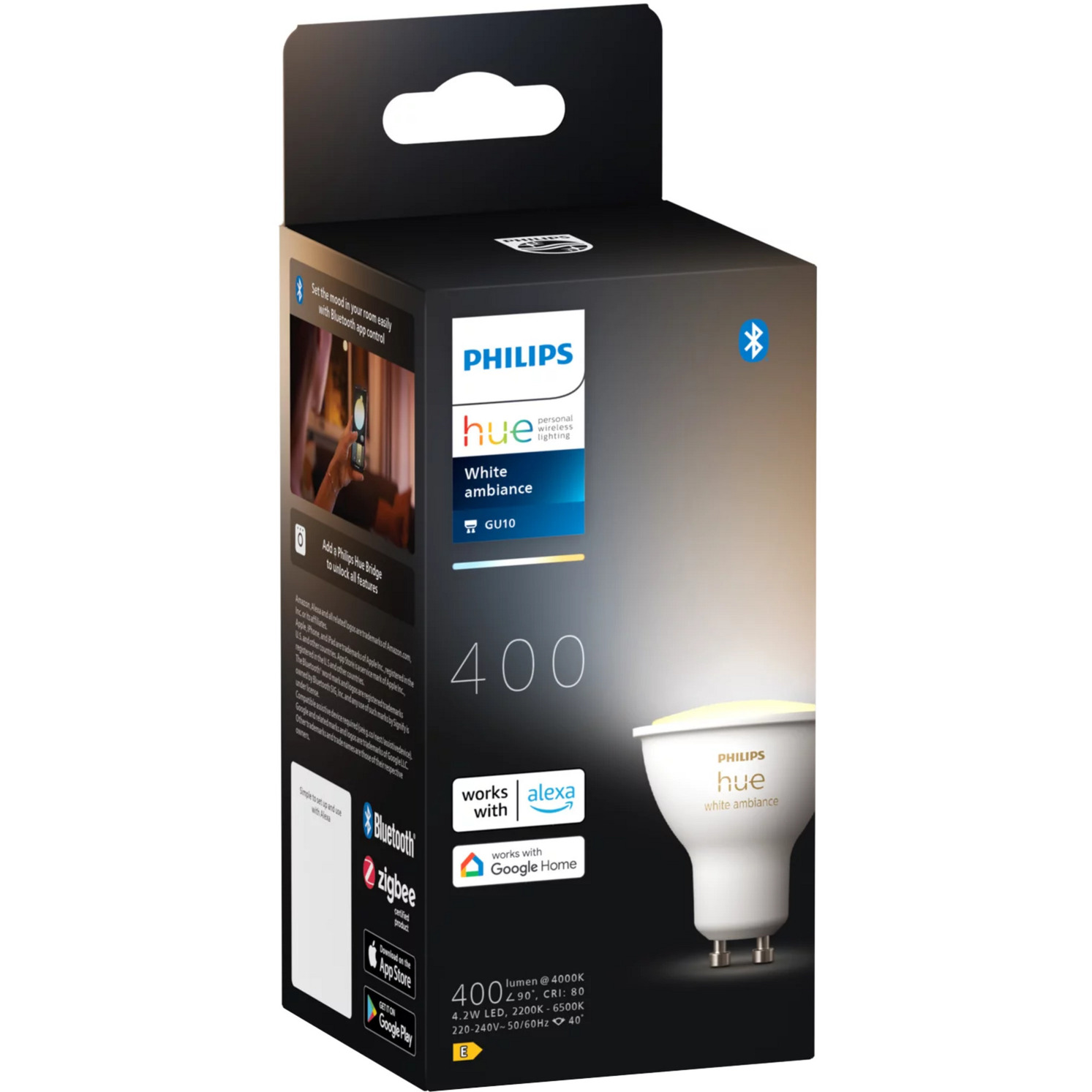 White Ambiance GU10 Smarter Spot, LED-Lampe
