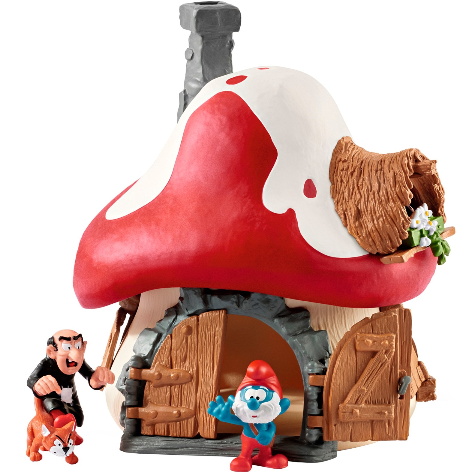 Schleich Die Schlümpfe Schlumpf Haus mit 2 Figuren, Spielgebäude | 04059433574158 Schleich Die Schlümpfe Schlumpf Haus mit 2 Figuren, Spielgebäude | 04059433574158