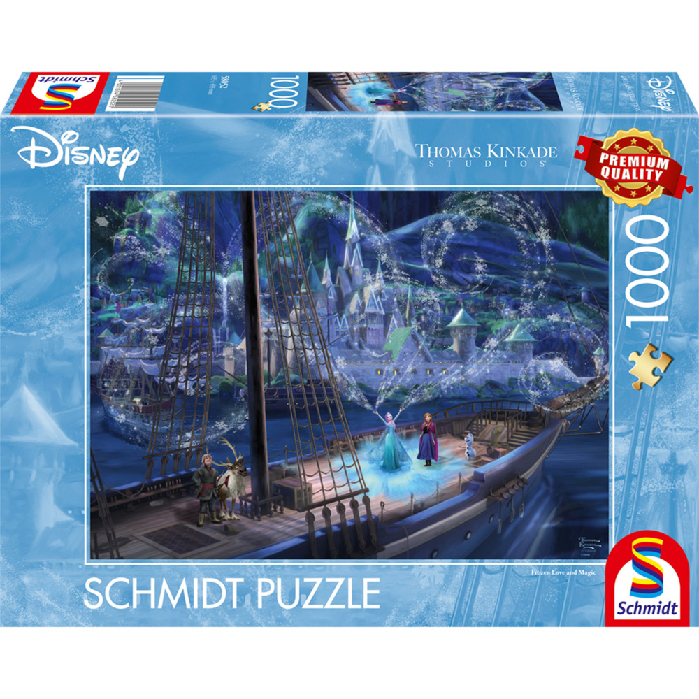 Thomas Kinkade Studios: Disney - Frozen Love and Magic, Puzzle