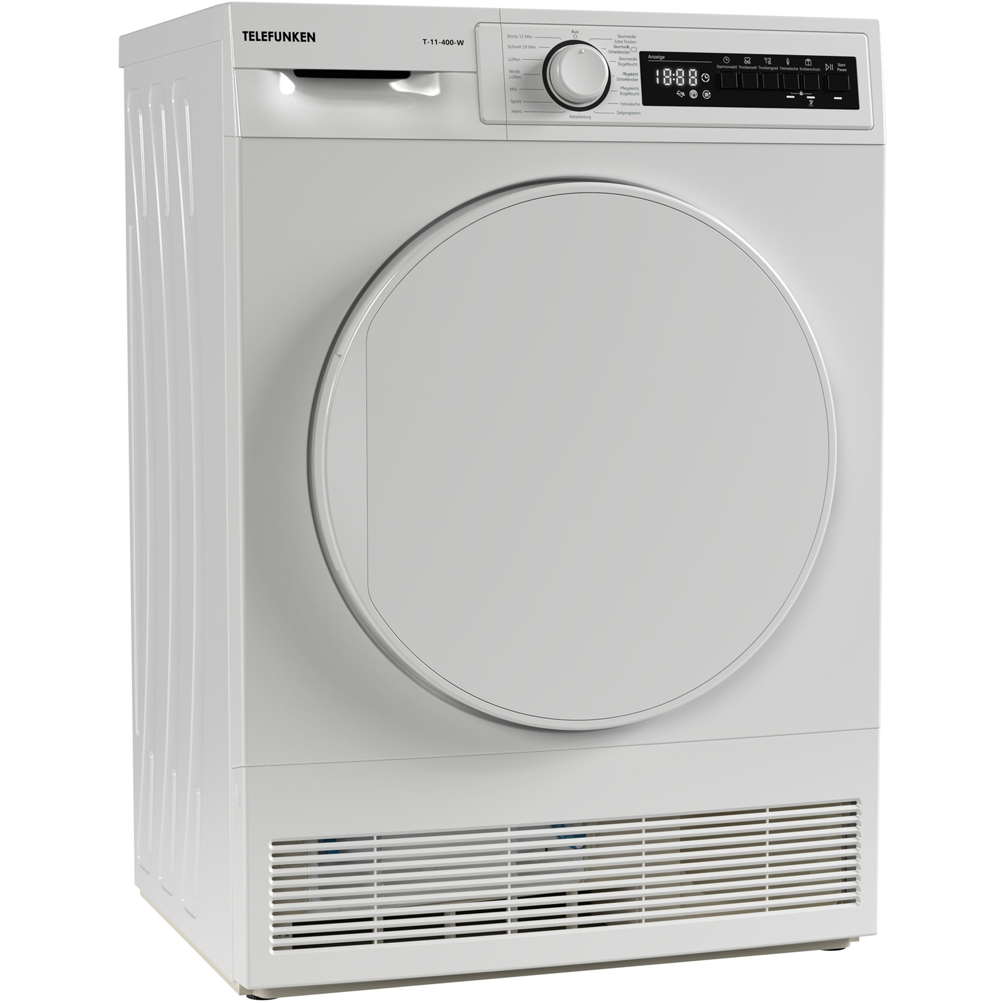 Telefunken T-11-400-W, Kondensationstrockner | 04000420115151 Telefunken T-11-400-W, Kondensationstrockner | 04000420115151