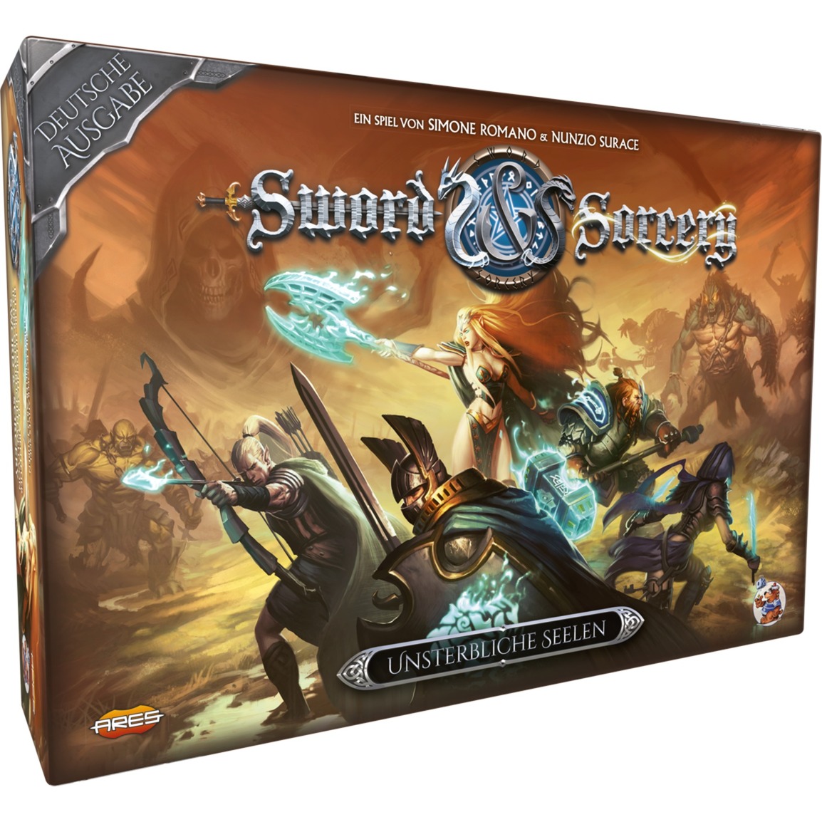 Spielzeug: Asmodee Sword & Sorcery, Brettspiel