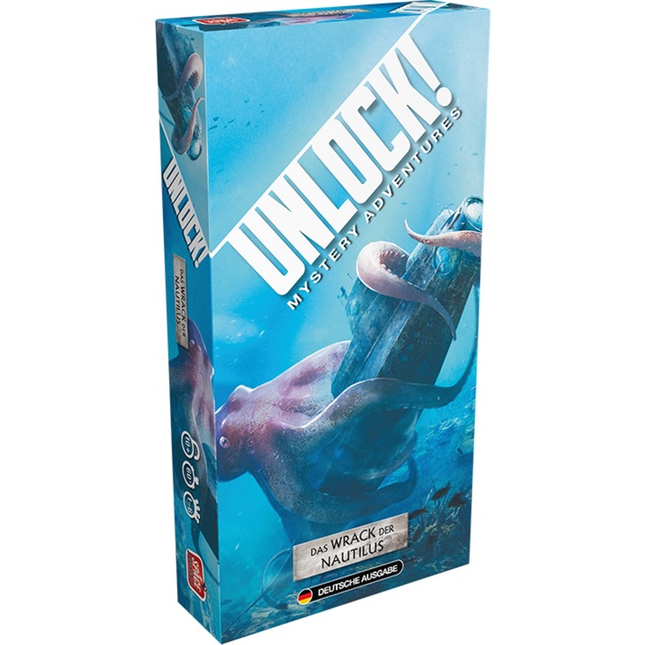 Spielzeug: Asmodee Unlock! - Das Wrack der Nautilus, Partyspiel