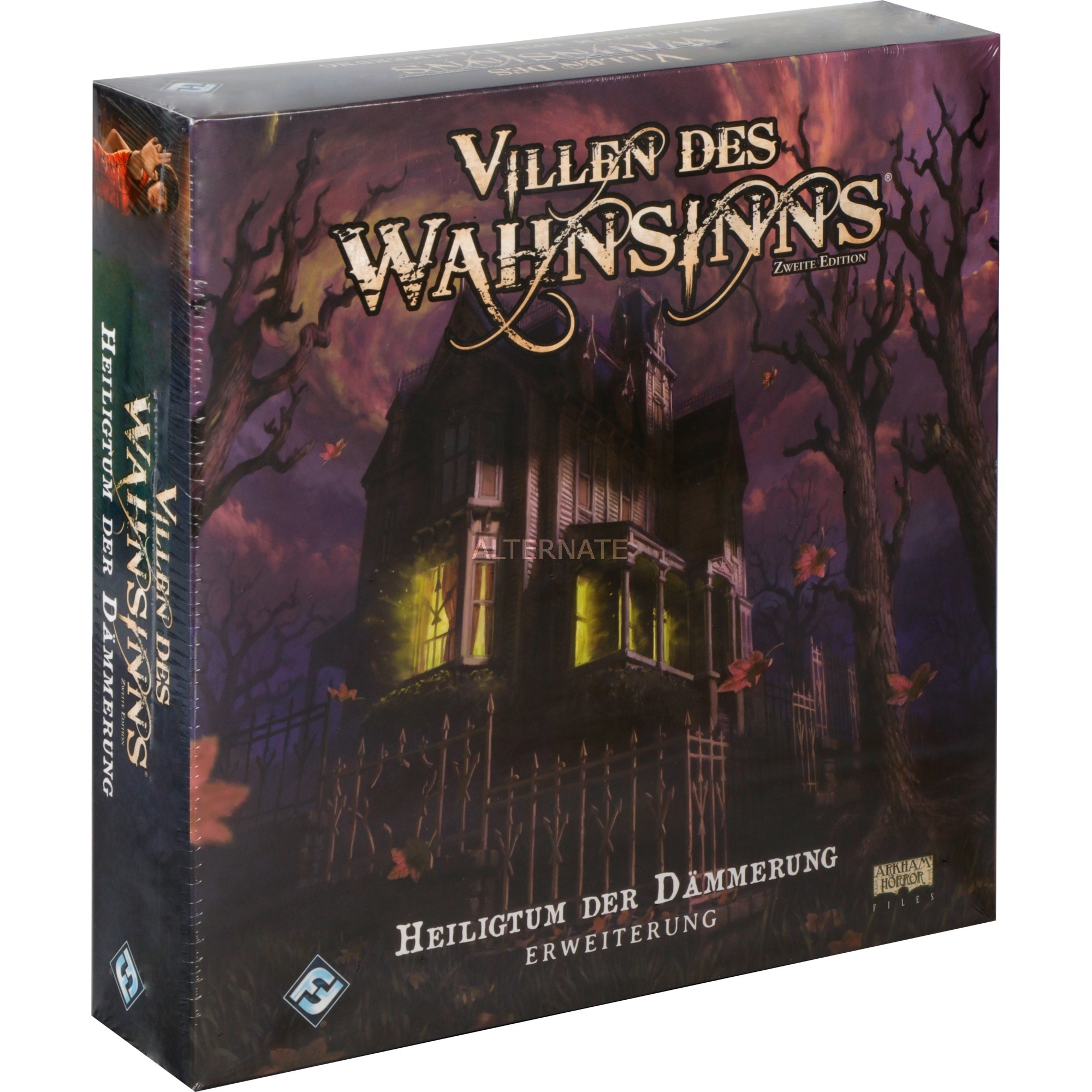 Spielzeug: Asmodee Villen des Wahnsinns - Heiligtum der Dämmerung, Brettspiel