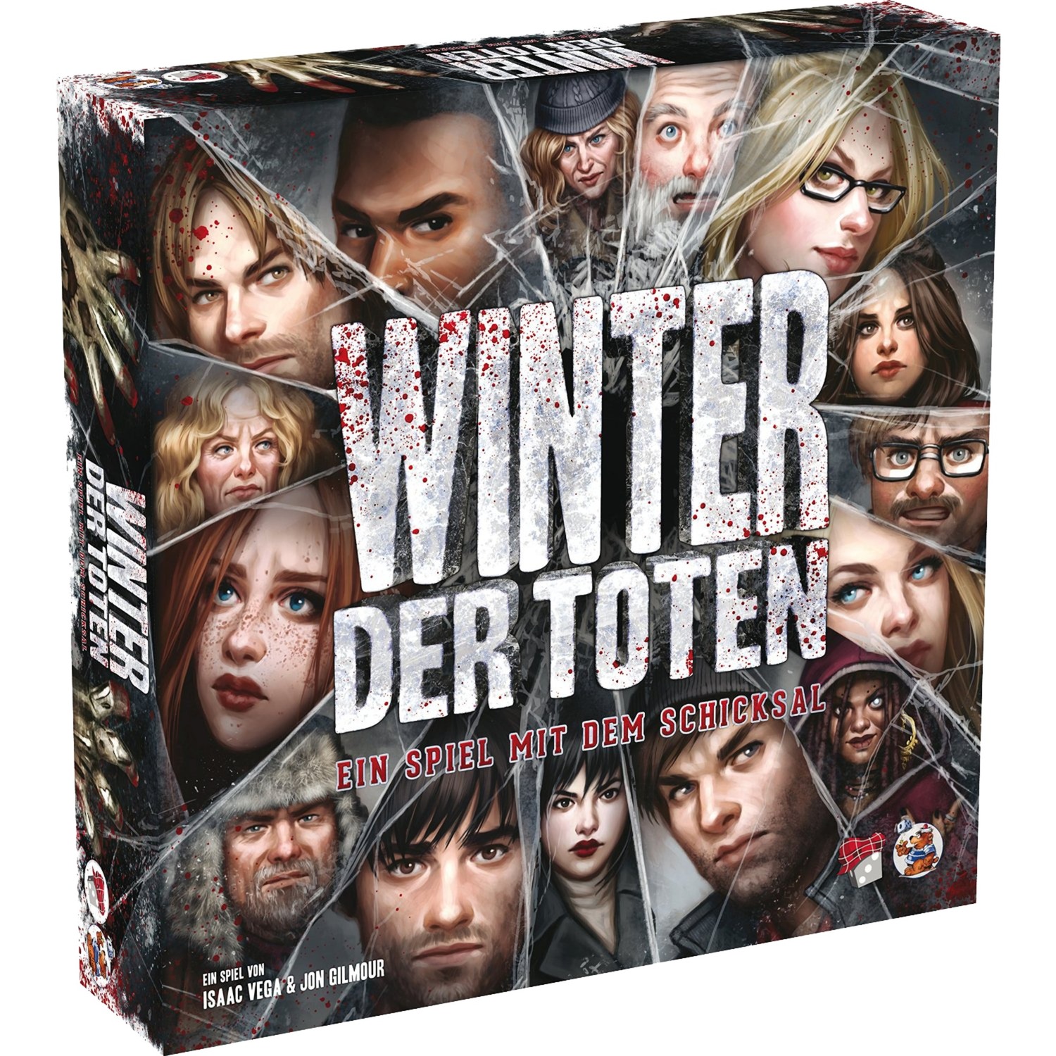 Spielzeug: Asmodee Winter der Toten: Ein Spiel mit dem Schicksal, Brettspiel