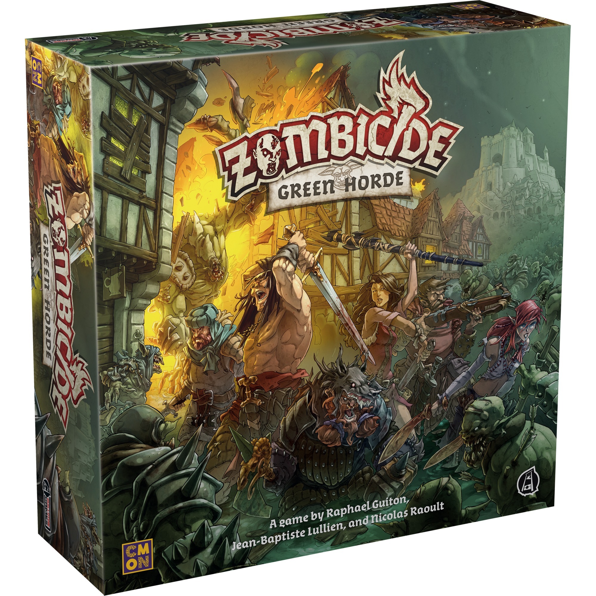Asmodee Zombicide: Green Horde, Brettspiel | 04015566600379 Asmodee Zombicide: Green Horde, Brettspiel | 04015566600379