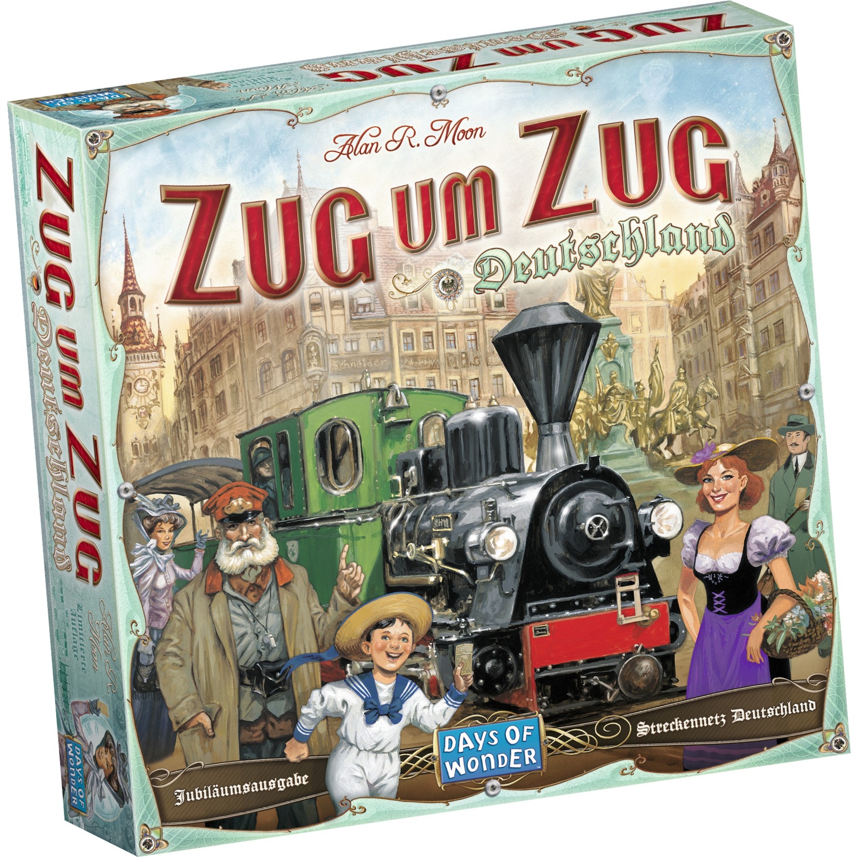 Spielzeug: Asmodee Zug um Zug - Deutschland, Brettspiel