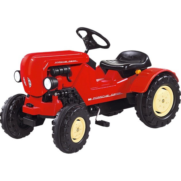 BIG Traktor Porsche Diesel Junior, Kinderfahrzeug | 04004943565608 BIG Traktor Porsche Diesel Junior, Kinderfahrzeug | 04004943565608