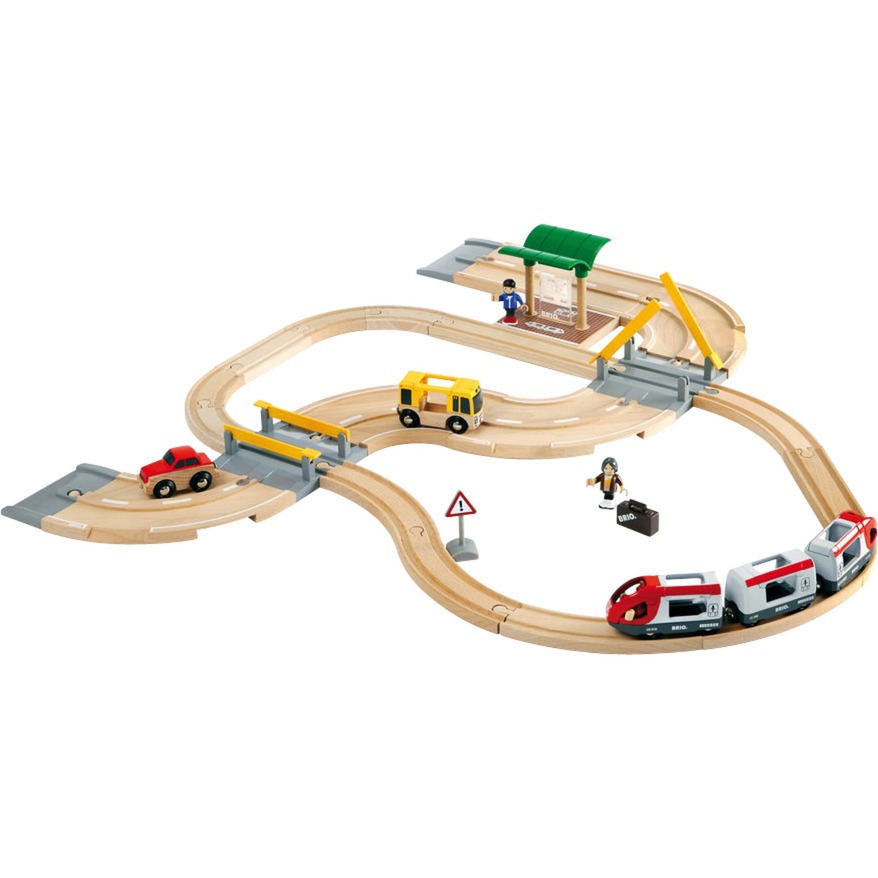 BRIO Straßen und Schienen Reise Set, Bahn | 07312350332094 BRIO Straßen und Schienen Reise Set, Bahn | 07312350332094