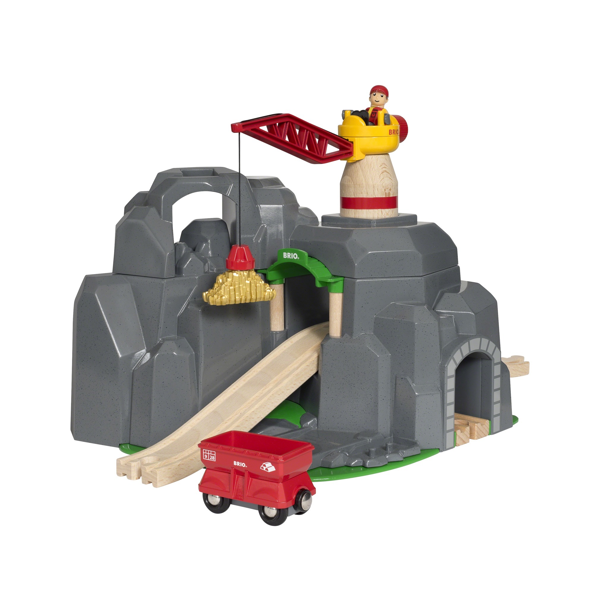 BRIO World Große Goldmine mit Sound-Tunnel, Spielgebäude | 07312350338898 BRIO World Große Goldmine mit Sound-Tunnel, Spielgebäude | 07312350338898