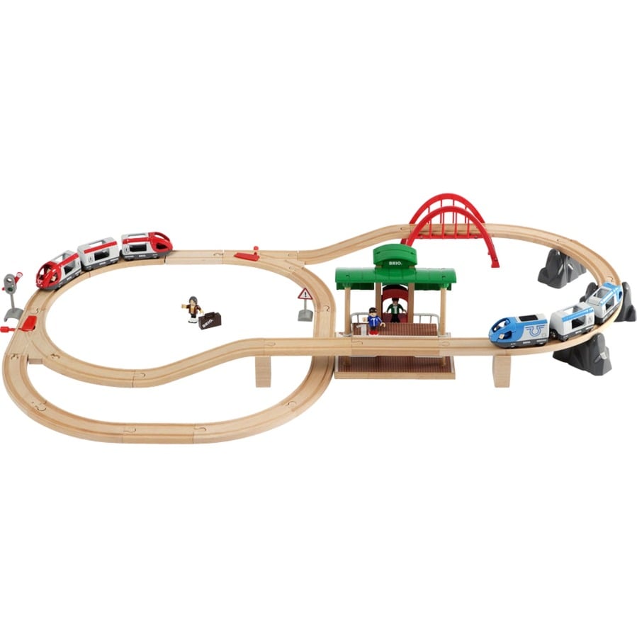 BRIO World Großes Bahn Reisezug Set | 07312350335125