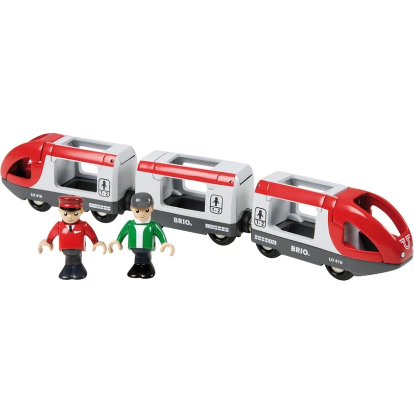 BRIO World Roter Reisezug, Spielfahrzeug | 07312350335057