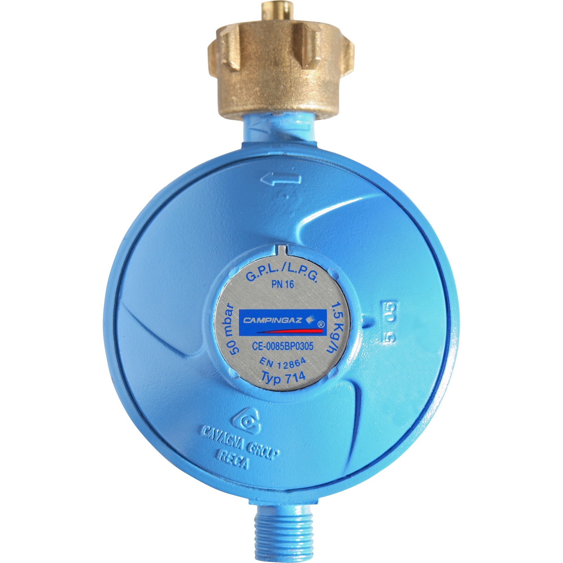 Campingaz Gasdruck-Regler 50mbar 1,5kg/h, Druckminderer | 04003030324128 Campingaz Gasdruck-Regler 50mbar 1,5kg/h, Druckminderer | 04003030324128