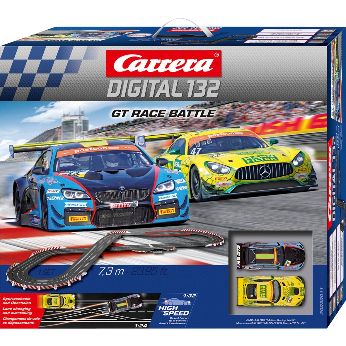 Carrera DIGITAL 132 GT Race Battle, Rennbahn | 04007486300118
