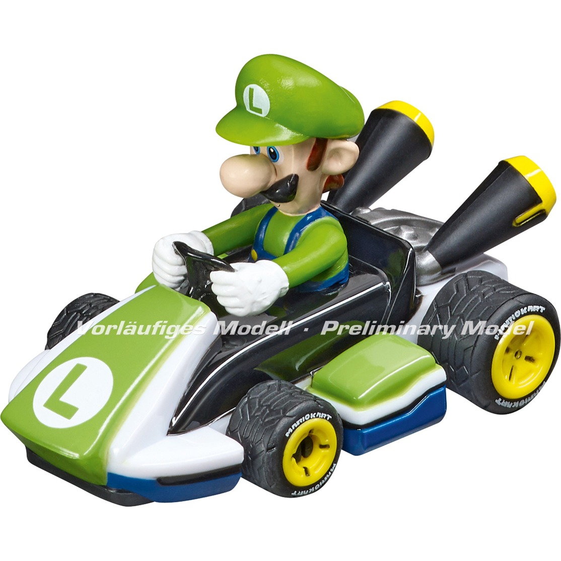 Spielzeug: Carrera FIRST Nintendo Mario Kart - Luigi, Rennwagen