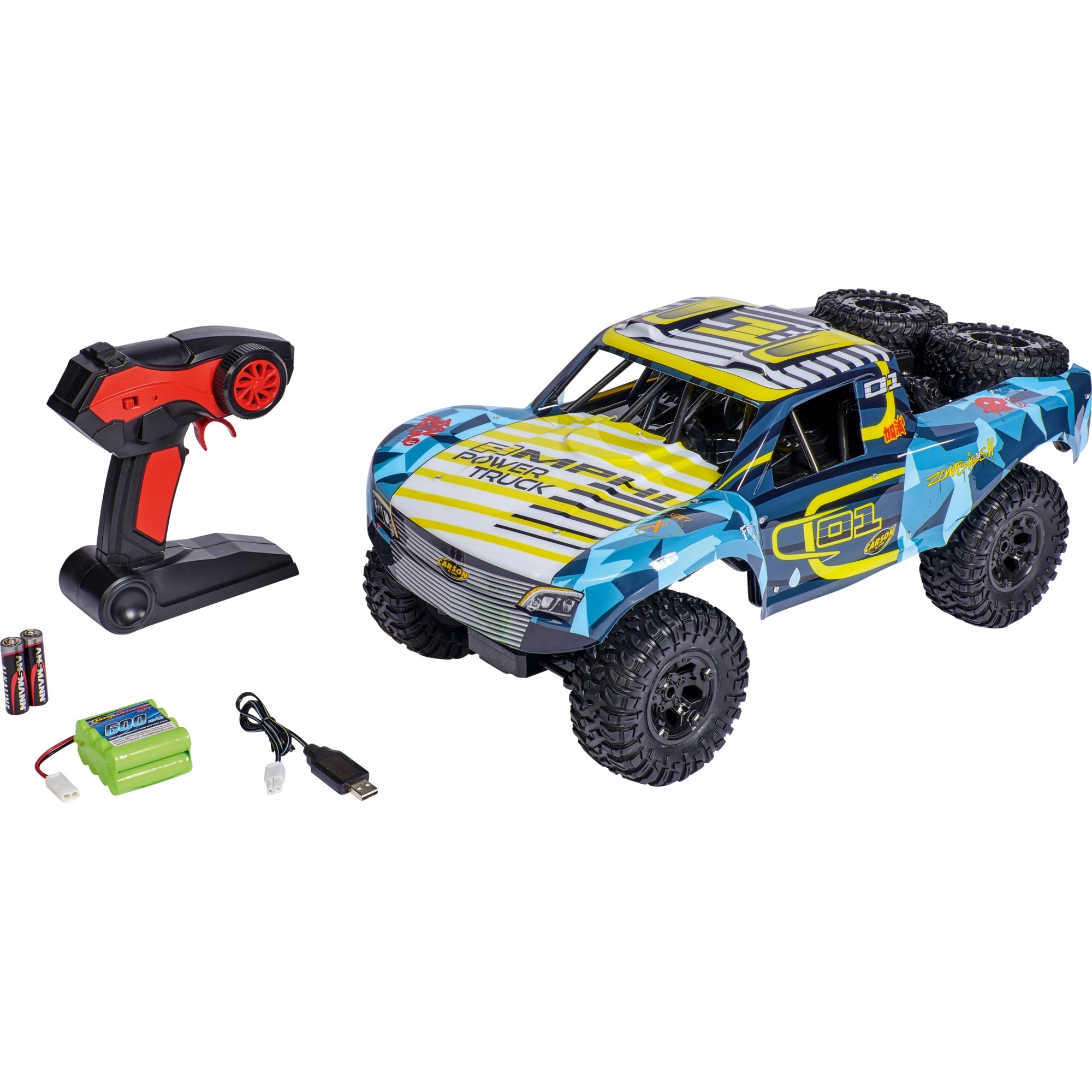 Carson Amphi Power Truck, RC | 04005299441905 Carson Amphi Power Truck, RC | 04005299441905