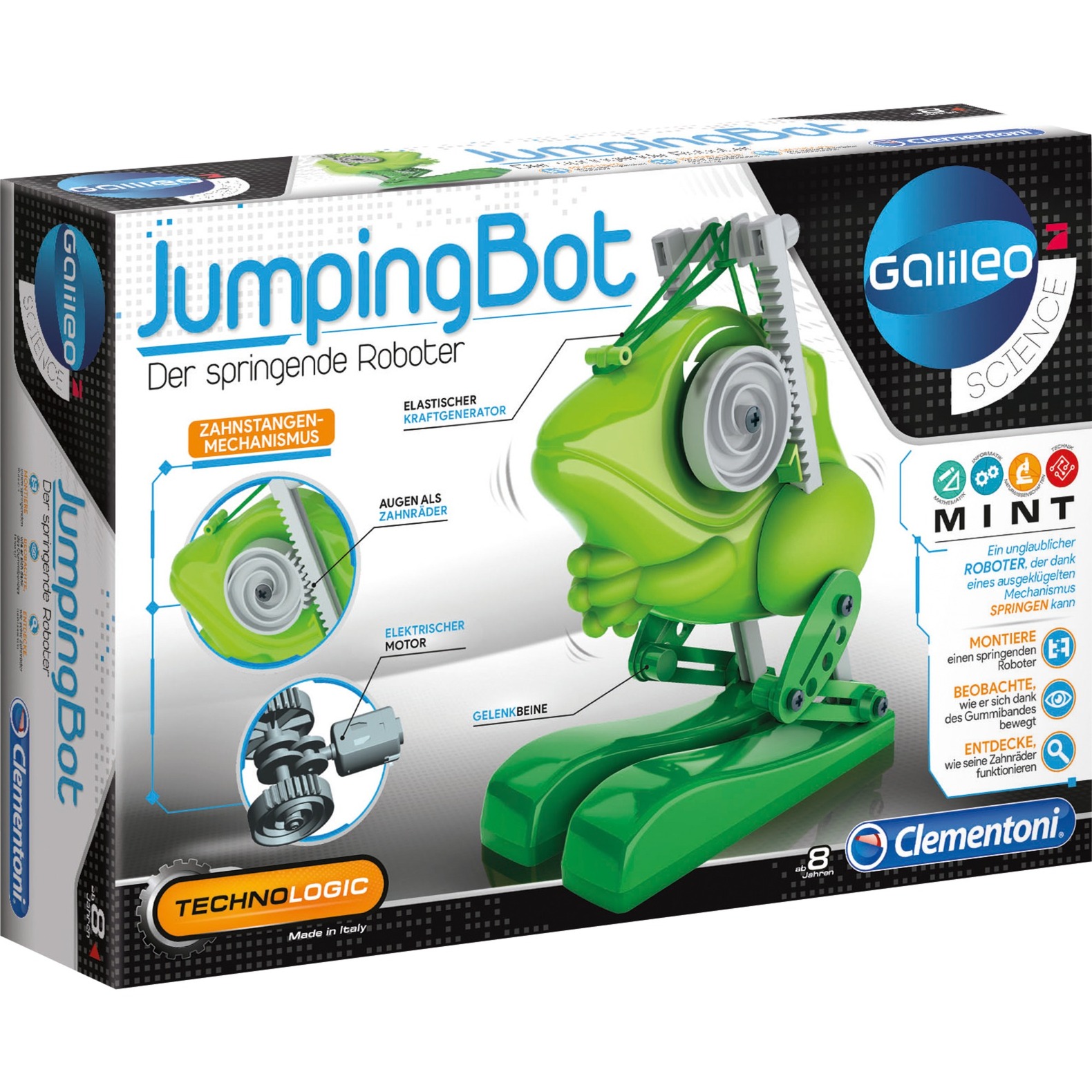 Clementoni JumpingBot, Experimentierkasten | 08005125591602 Clementoni JumpingBot, Experimentierkasten | 08005125591602