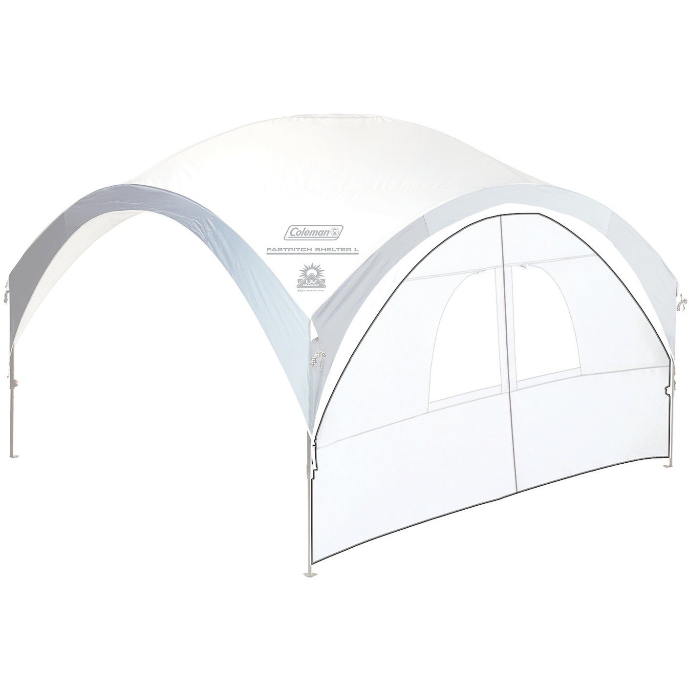 Coleman Seitenwand mit Eingang, für FastPitch Shelter L, Seitenteil | 03138522100919 Coleman Seitenwand mit Eingang, für FastPitch Shelter L, Seitenteil | 03138522100919
