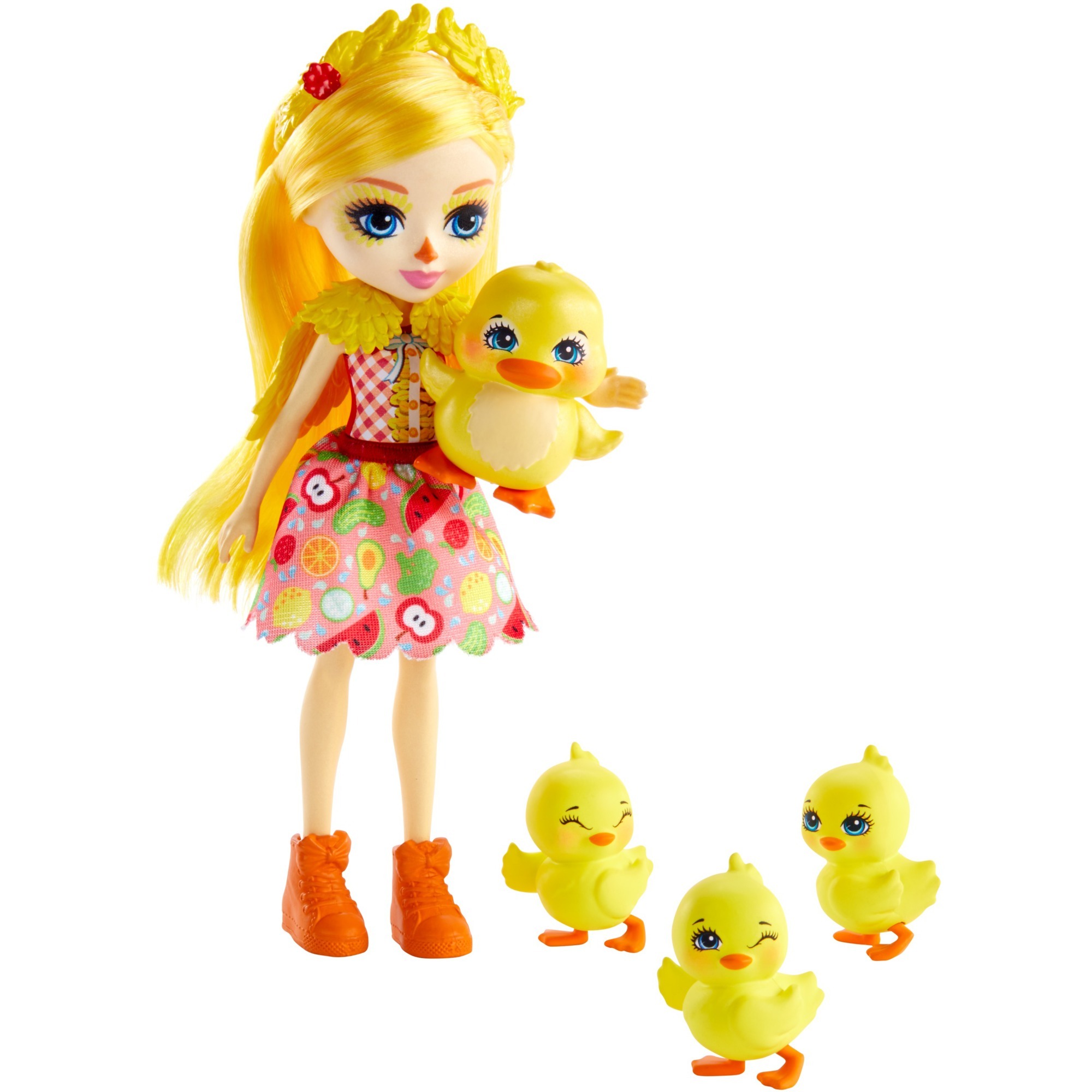 Enchantimals Entenmädchen Dinah Duck Puppe & Familie | 00887961819908 Enchantimals Entenmädchen Dinah Duck Puppe & Familie | 00887961819908