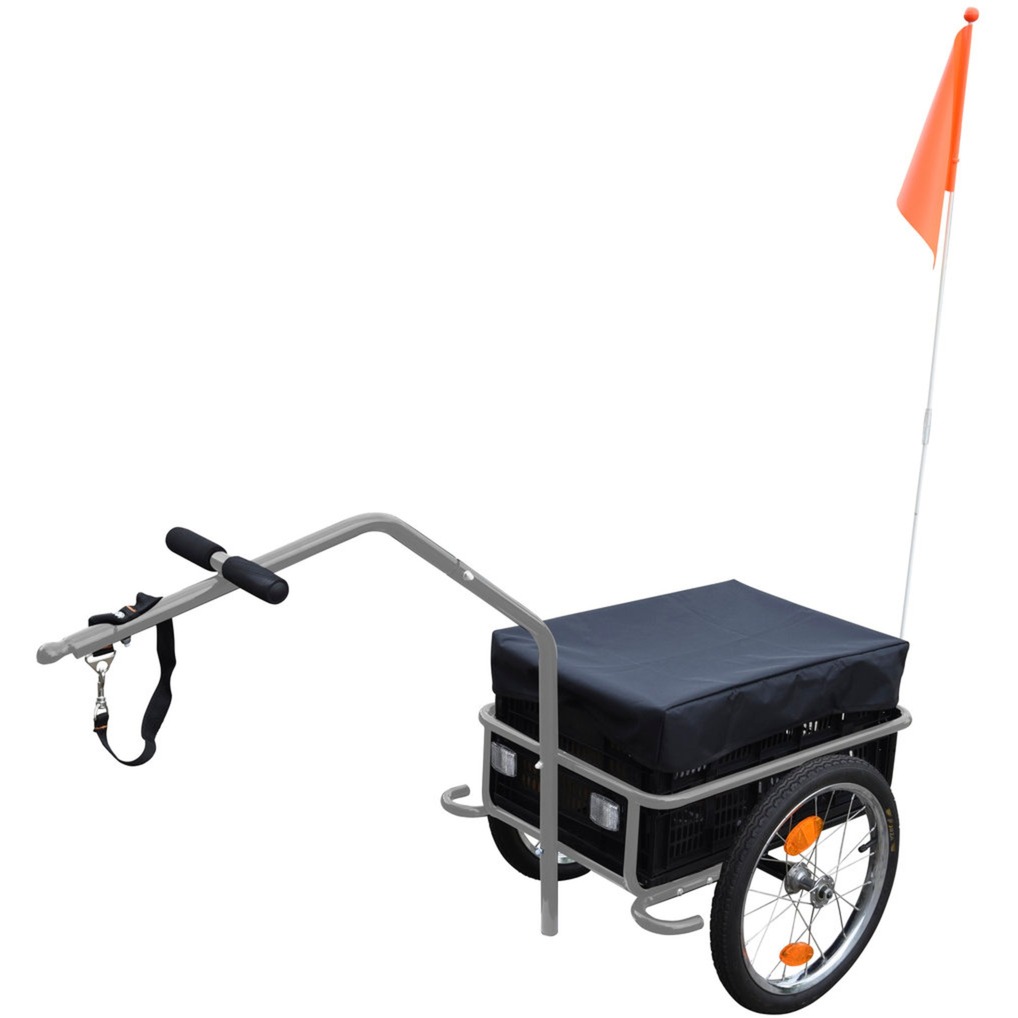 Fischer Fahrrad Lastenanhänger Profi Plus III, Fahrradanhänger | 04008153863899