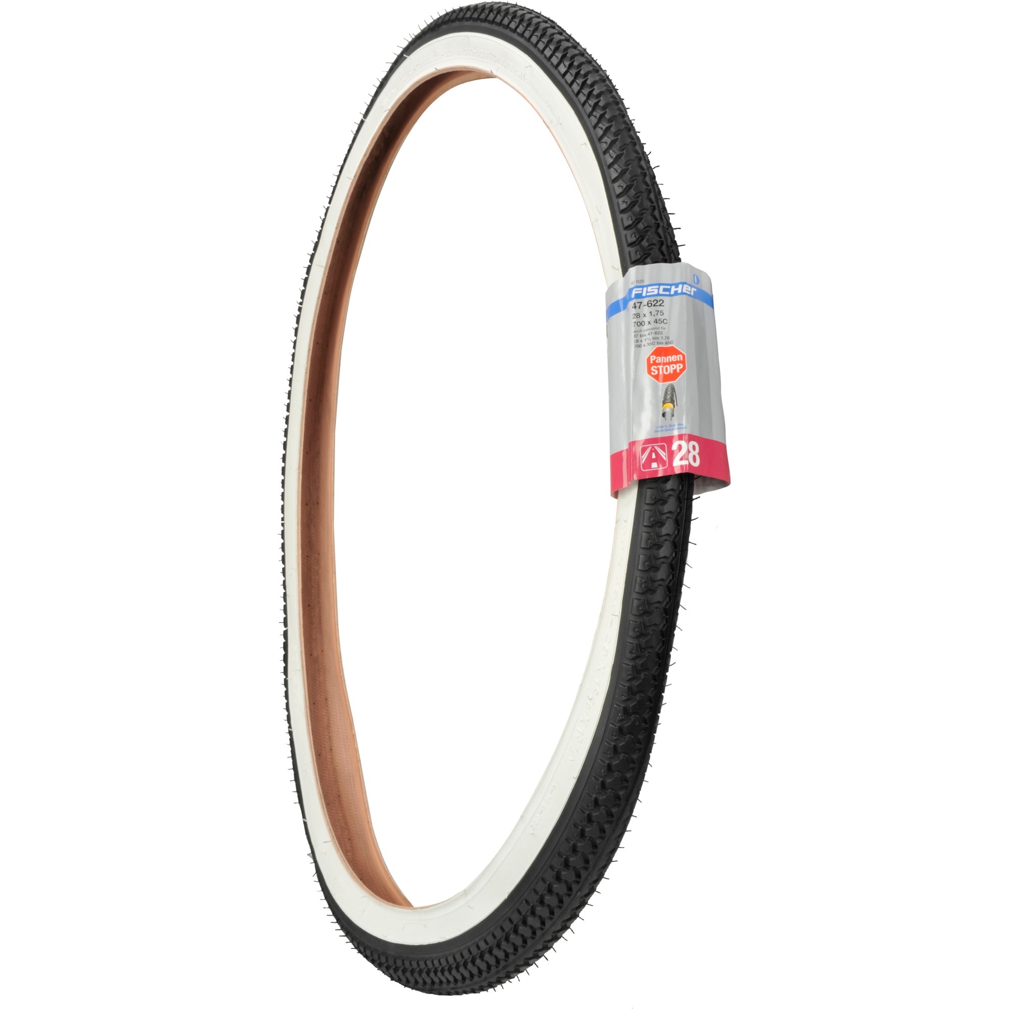 Fischer Fahrrad Reifen 28″ 47-622 Straße | 04008153670206 Fischer Fahrrad Reifen 28″ 47-622 Straße | 04008153670206