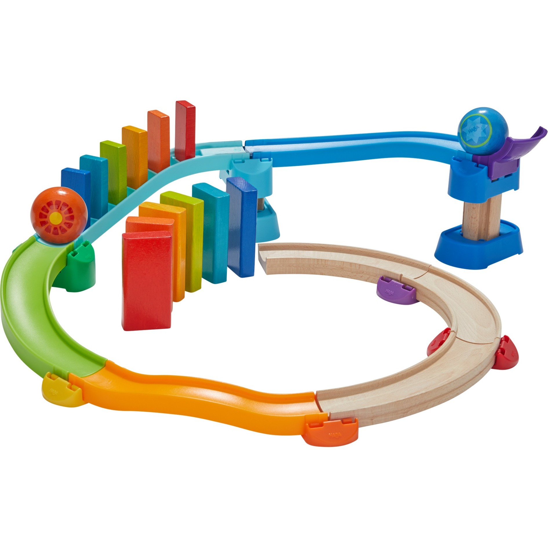 HABA Kullerbü Kugelbahn Kringel-Domino | 04010168249407