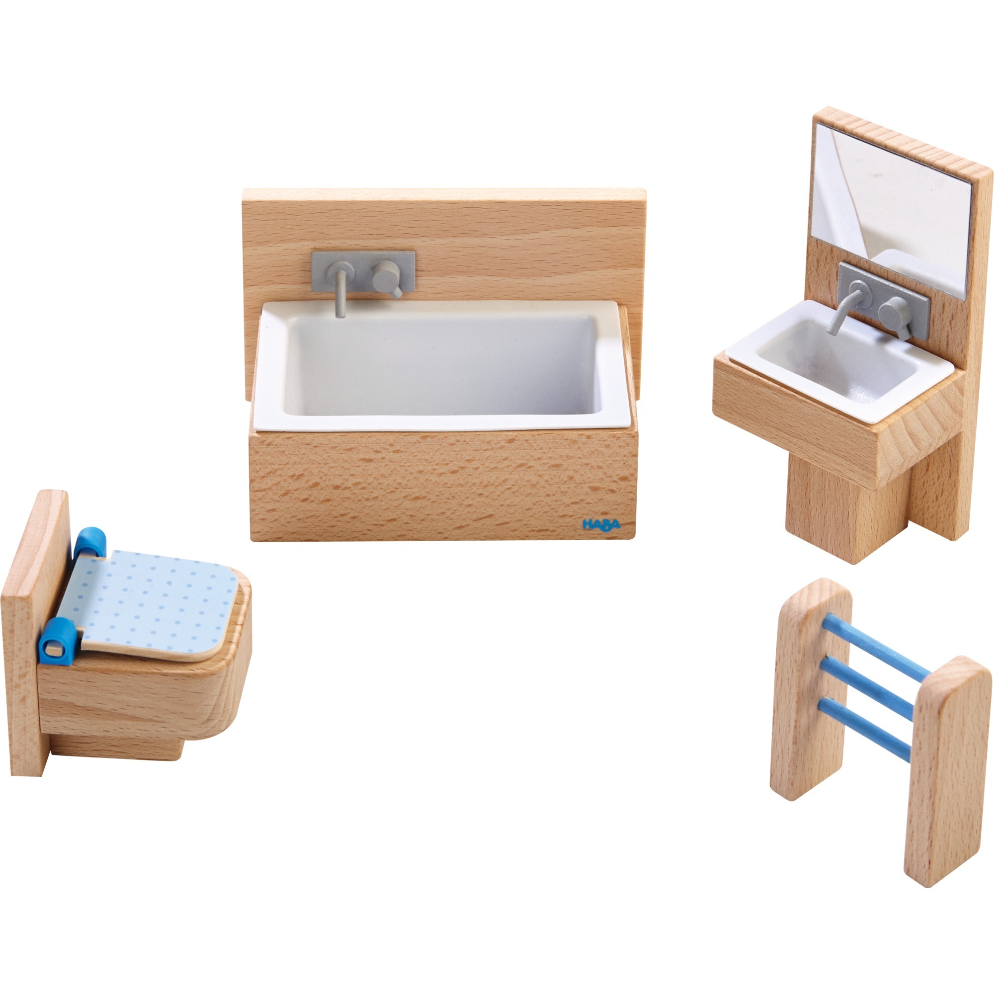 HABA Little Friends – Puppenhaus-Möbel Badezimmer, Puppenmöbel | 04010168228372 HABA Little Friends – Puppenhaus-Möbel Badezimmer, Puppenmöbel | 04010168228372