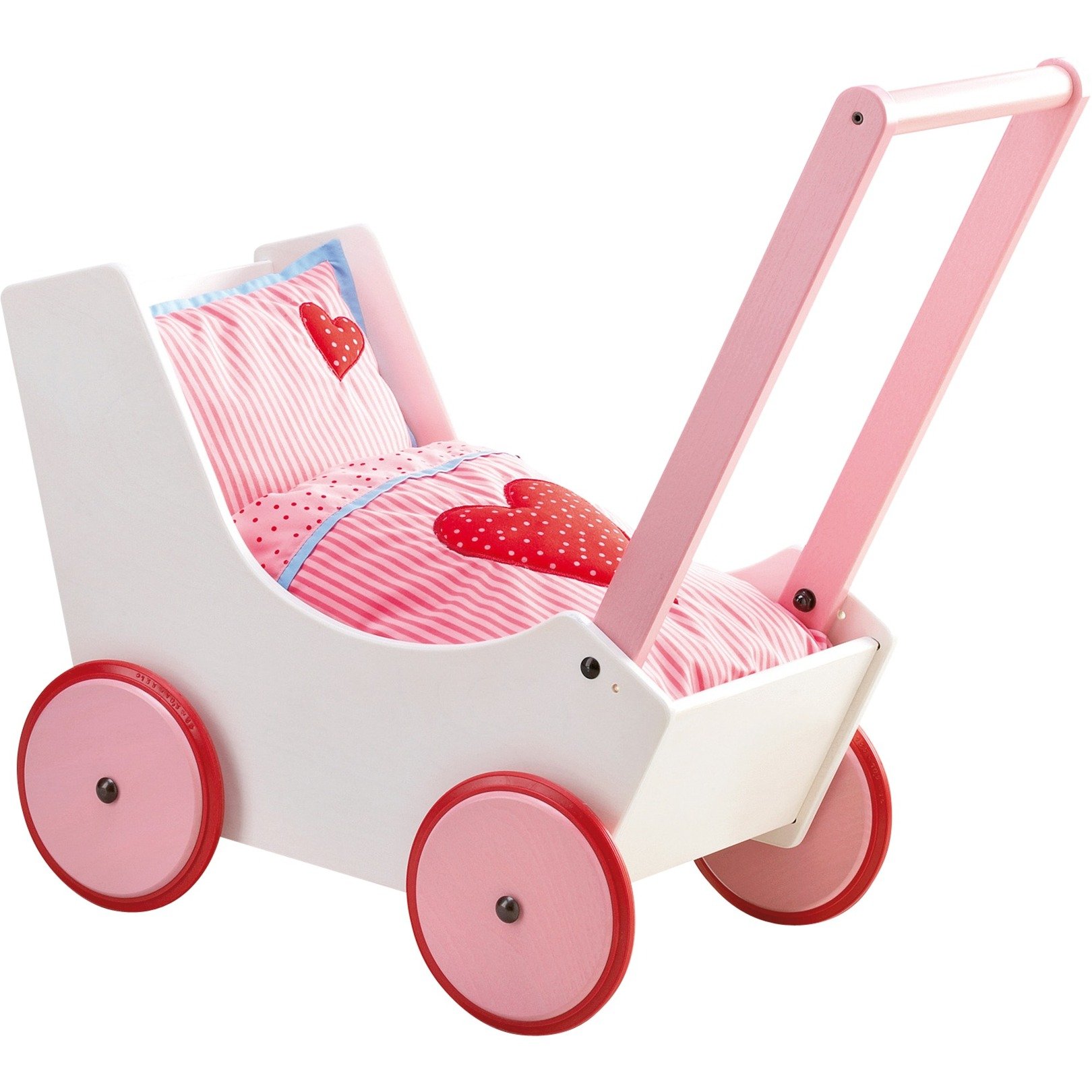 HABA Puppenwagen Herzen | 04010168009506 HABA Puppenwagen Herzen | 04010168009506
