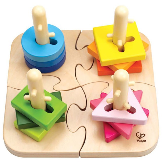 Hape Kreatives Steckpuzzle | 06943478002586 Hape Kreatives Steckpuzzle | 06943478002586