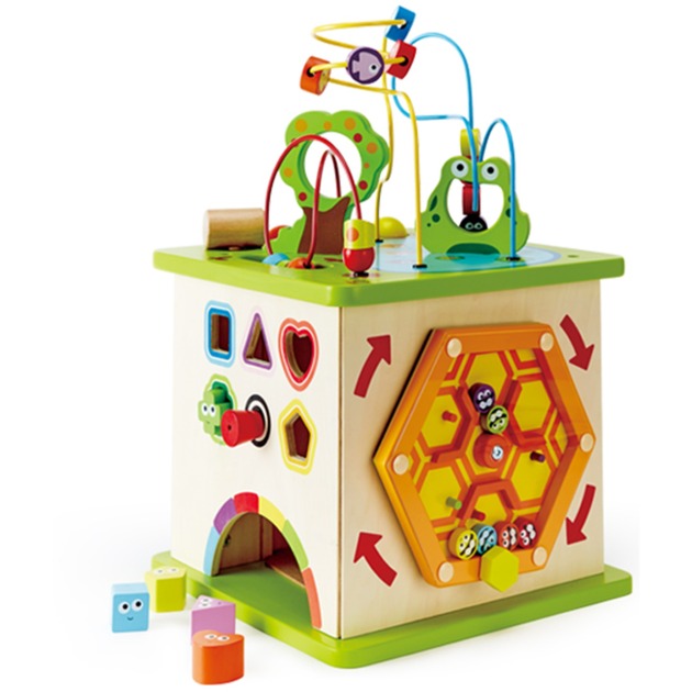 Hape Motorikwürfel Kleine Tierchen, Geschicklichkeitsspiel | 06943478008915 Hape Motorikwürfel Kleine Tierchen, Geschicklichkeitsspiel | 06943478008915