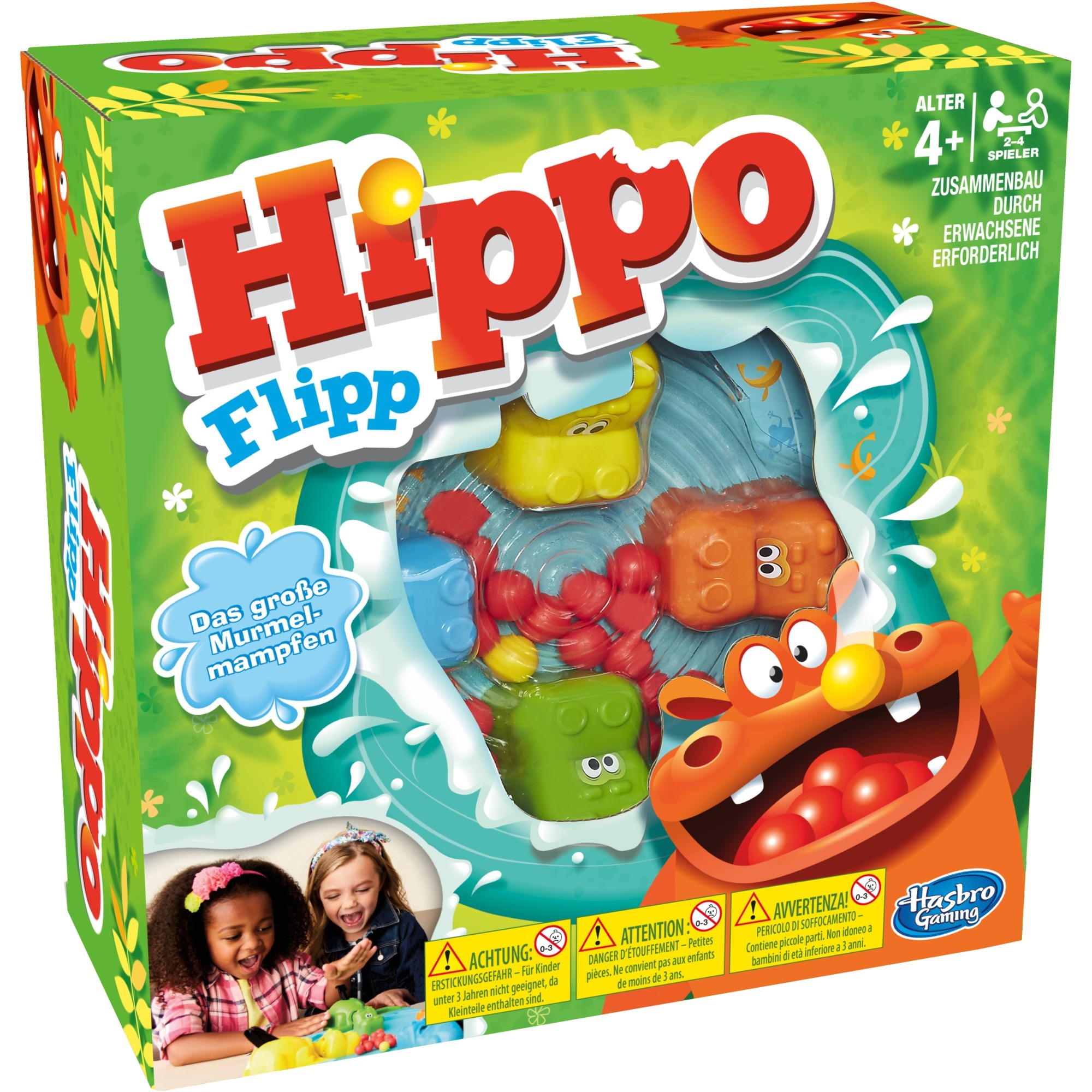Spielzeug: Hasbro Hippo Flipp, Geschicklichkeitsspiel
