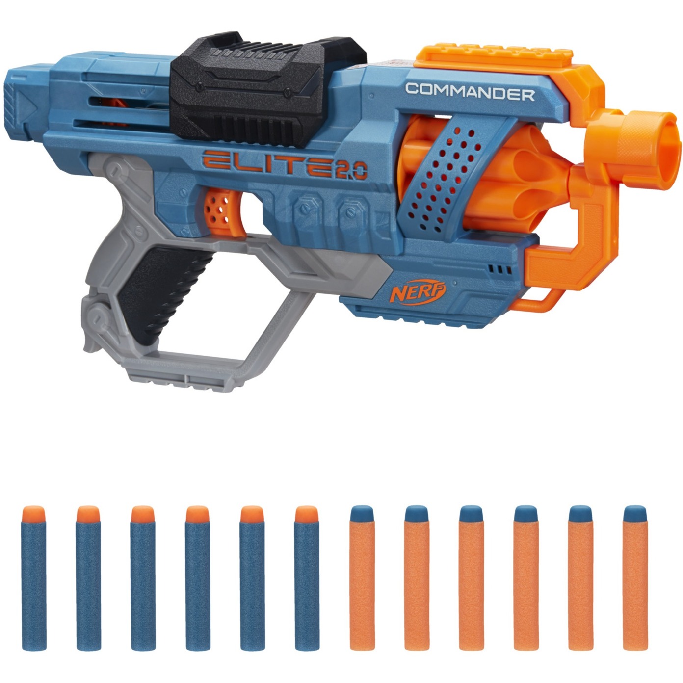 Hasbro Nerf Elite 2.0 Commander RD-6, Nerf Gun | 05010993725038 Hasbro Nerf Elite 2.0 Commander RD-6, Nerf Gun | 05010993725038