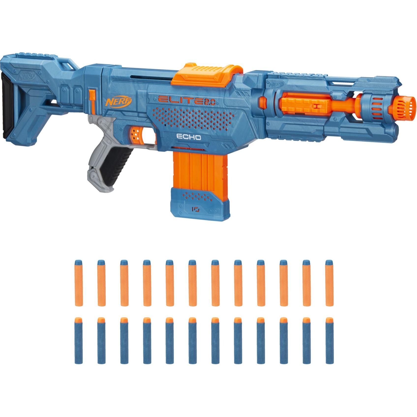 Hasbro Nerf Elite 2.0 Echo CS-10, Nerf Gun | 05010993729173 Hasbro Nerf Elite 2.0 Echo CS-10, Nerf Gun | 05010993729173