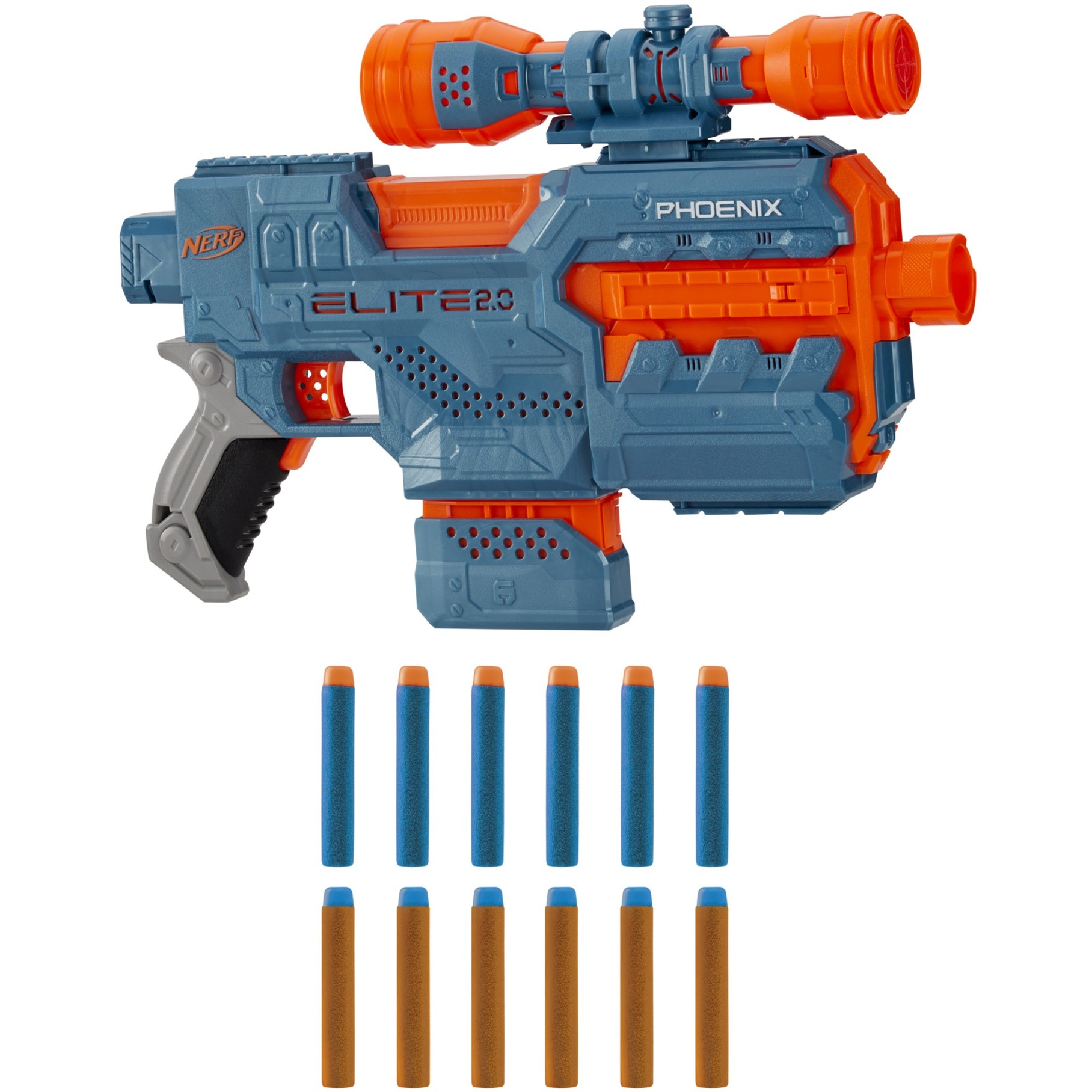 Hasbro Nerf Elite 2.0 Phoenix CS-6, Nerf Gun | 05010993732425 Hasbro Nerf Elite 2.0 Phoenix CS-6, Nerf Gun | 05010993732425