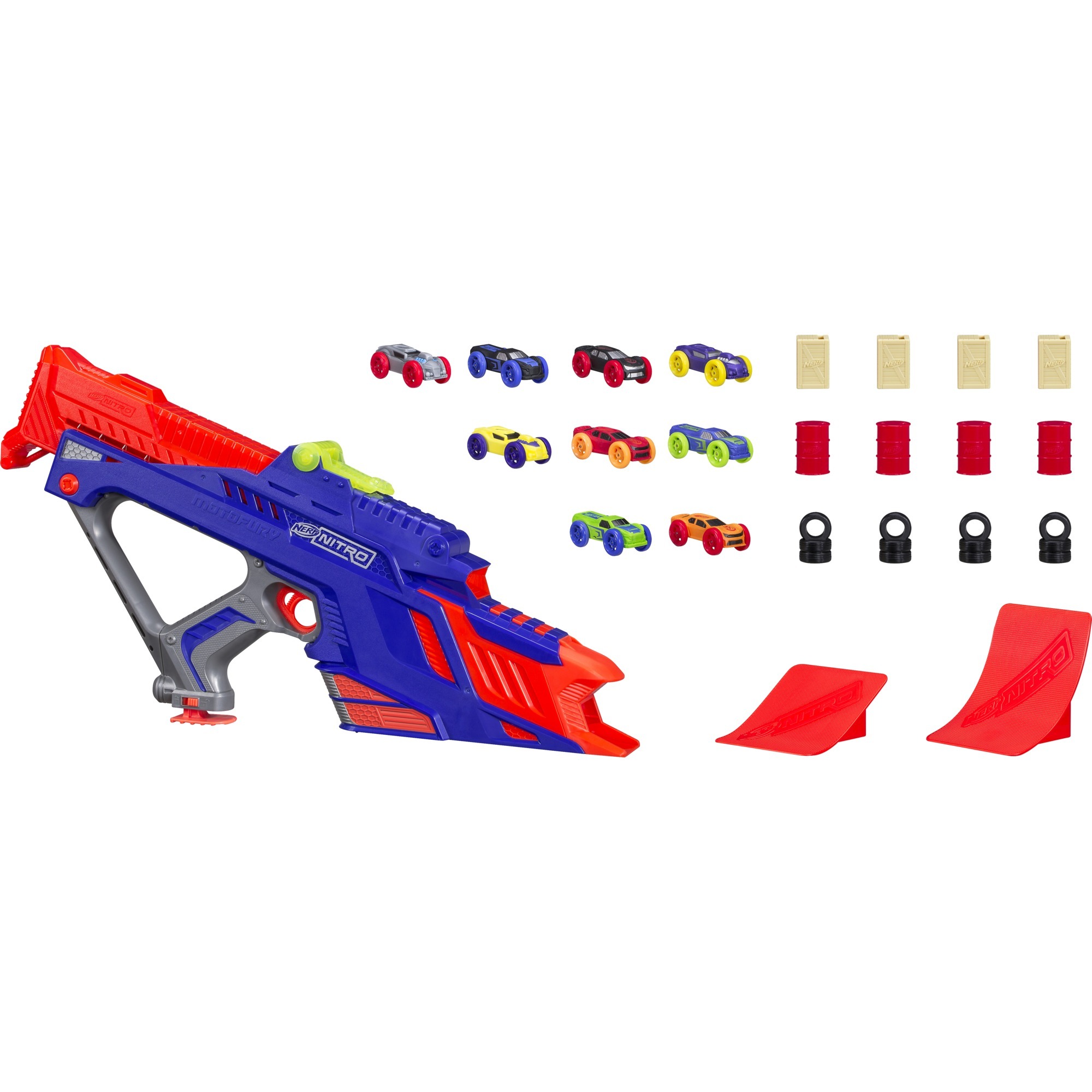 Hasbro Nerf Nitro MotoFury, Nerf Gun | 05010993374304 Hasbro Nerf Nitro MotoFury, Nerf Gun | 05010993374304
