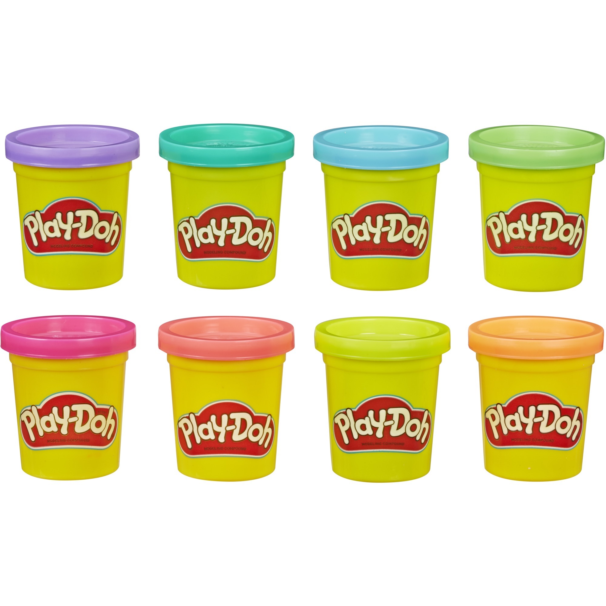 Hasbro Play-Doh 8er-Pack in Neonfarben, Kneten | 05010993560189 Hasbro Play-Doh 8er-Pack in Neonfarben, Kneten | 05010993560189