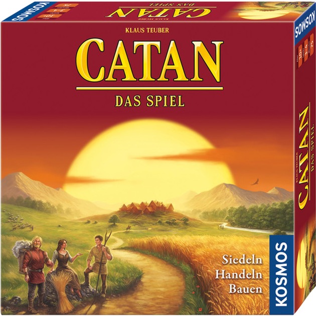 Kosmos CATAN – Das Spiel, Brettspiel | 04002051693602