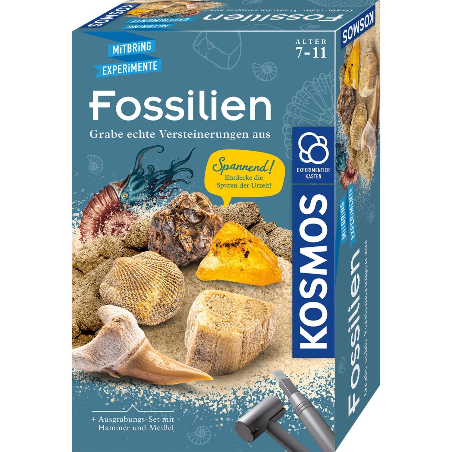 Kosmos Fossilien, Experimentierkasten | 04002051657918 Kosmos Fossilien, Experimentierkasten | 04002051657918